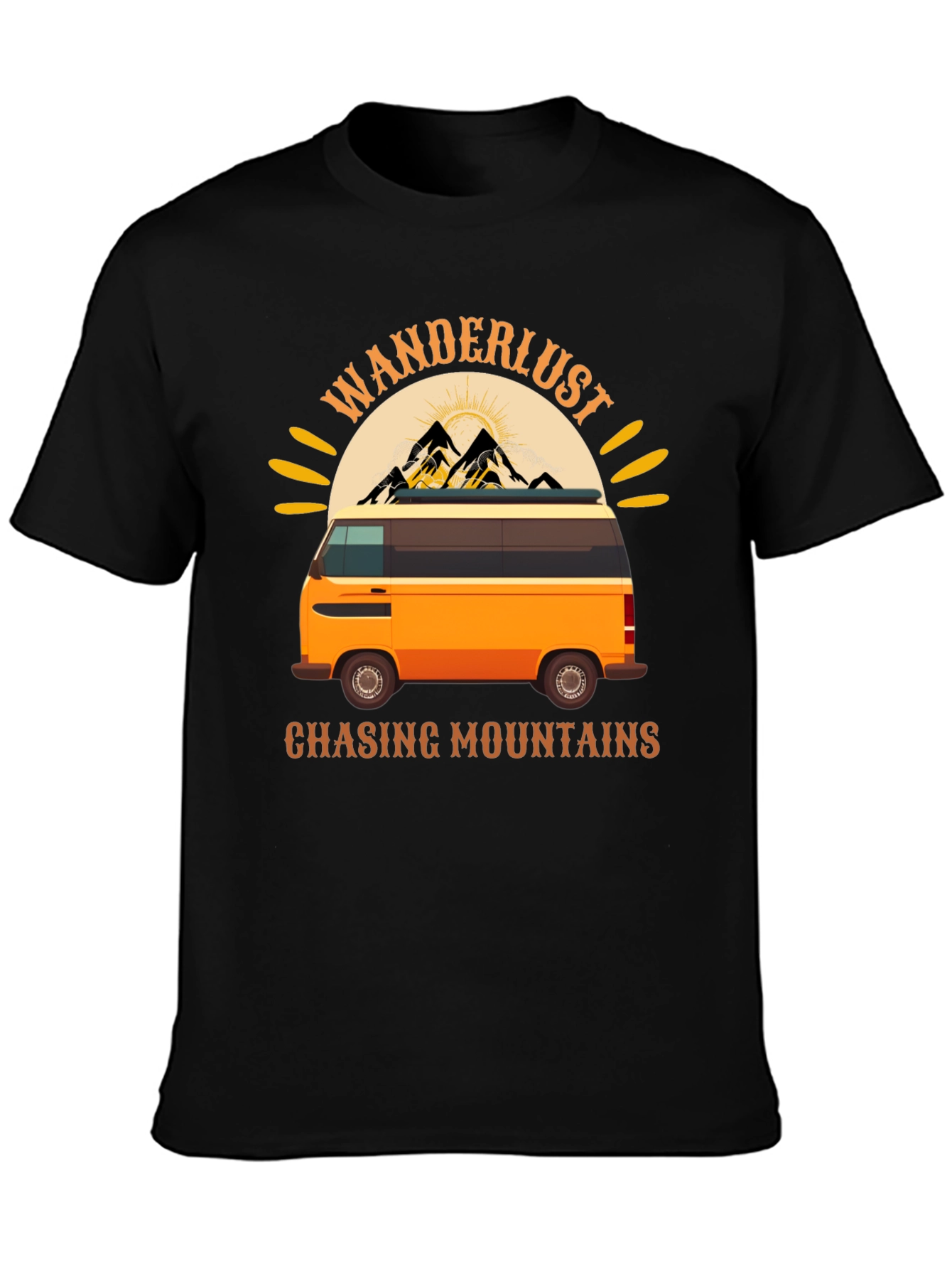 Wanderlust Mountain Van Graphic Tee