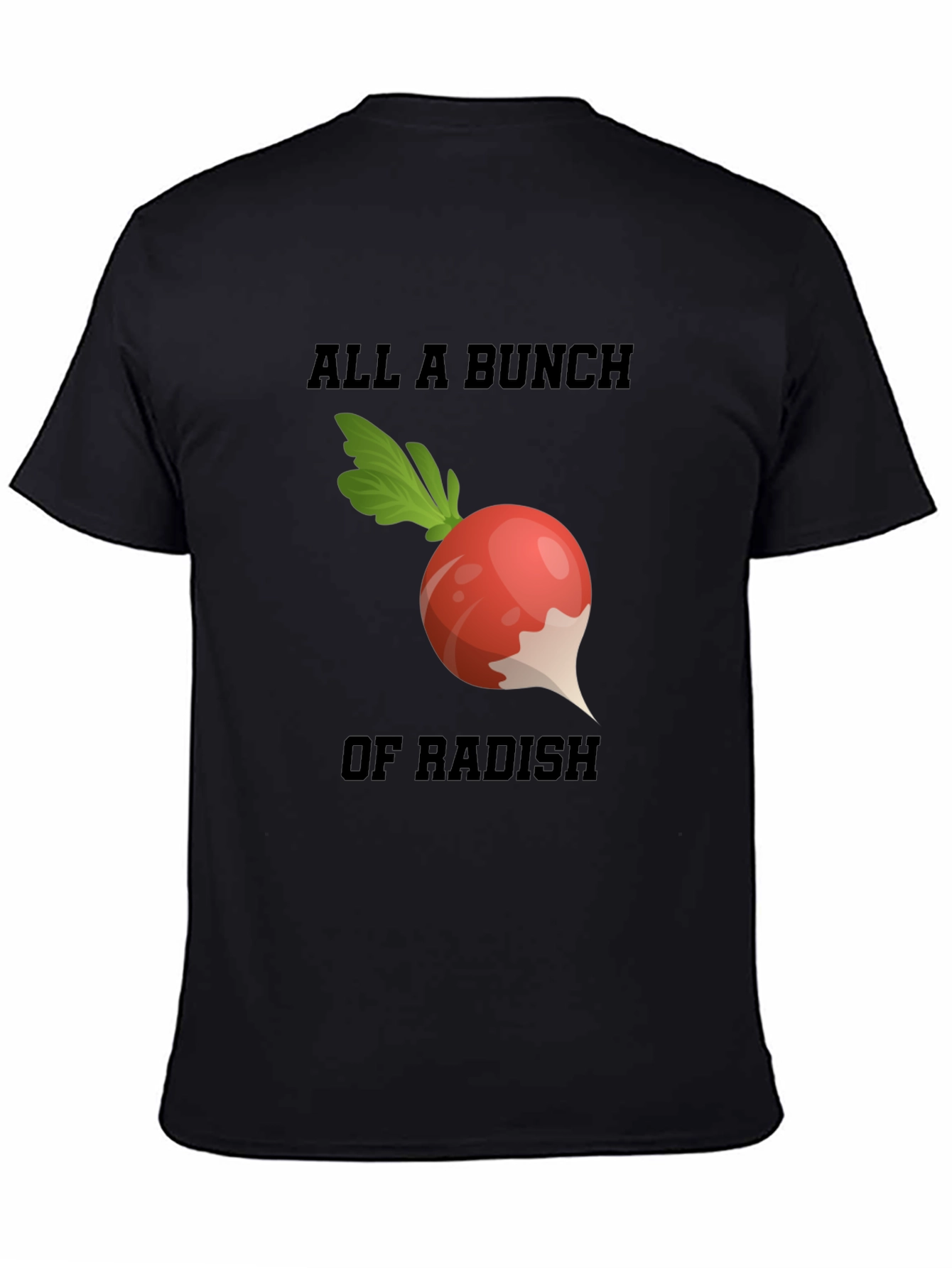 Radish Humor Graphic Tee - Casual Style