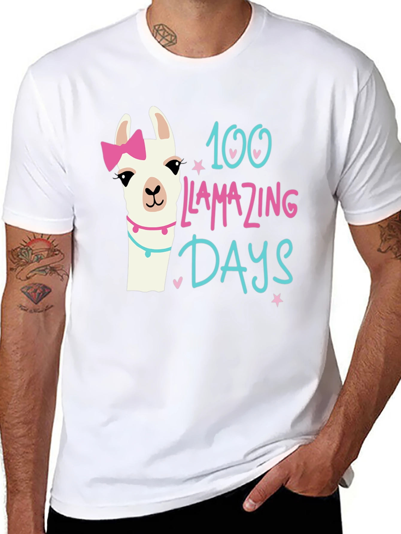 Llama 100 Llamazing Days T-Shirt