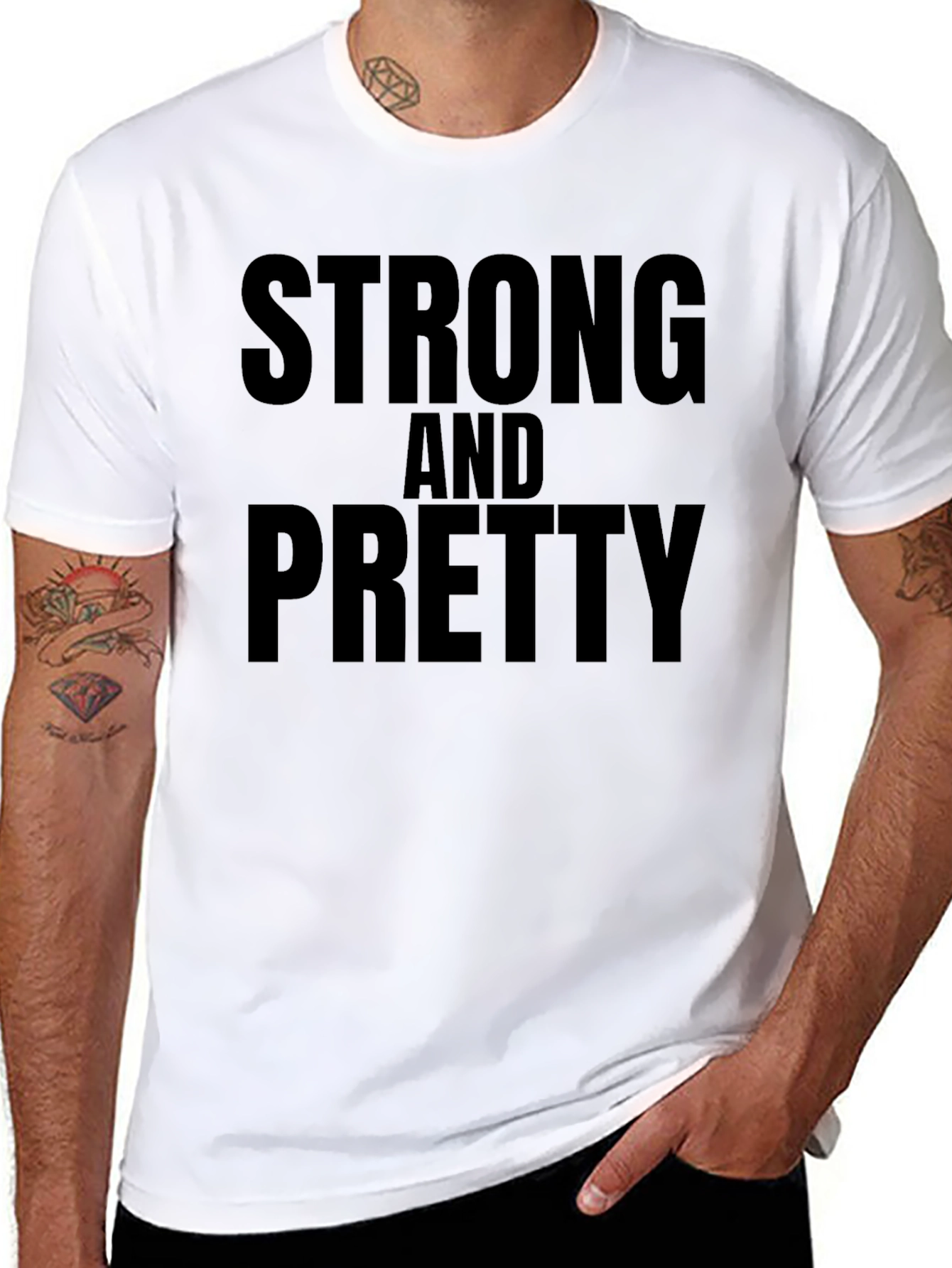 Strong & Pretty Graphic T-Shirt