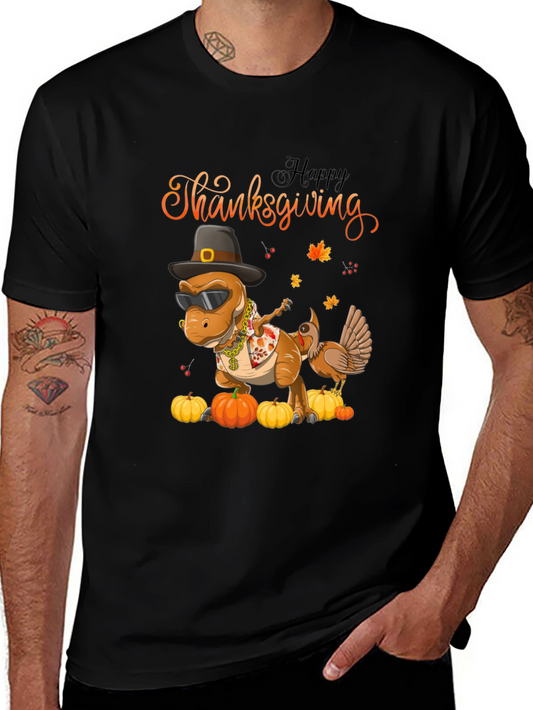 Thanksgiving T-Rex T-Shirt
