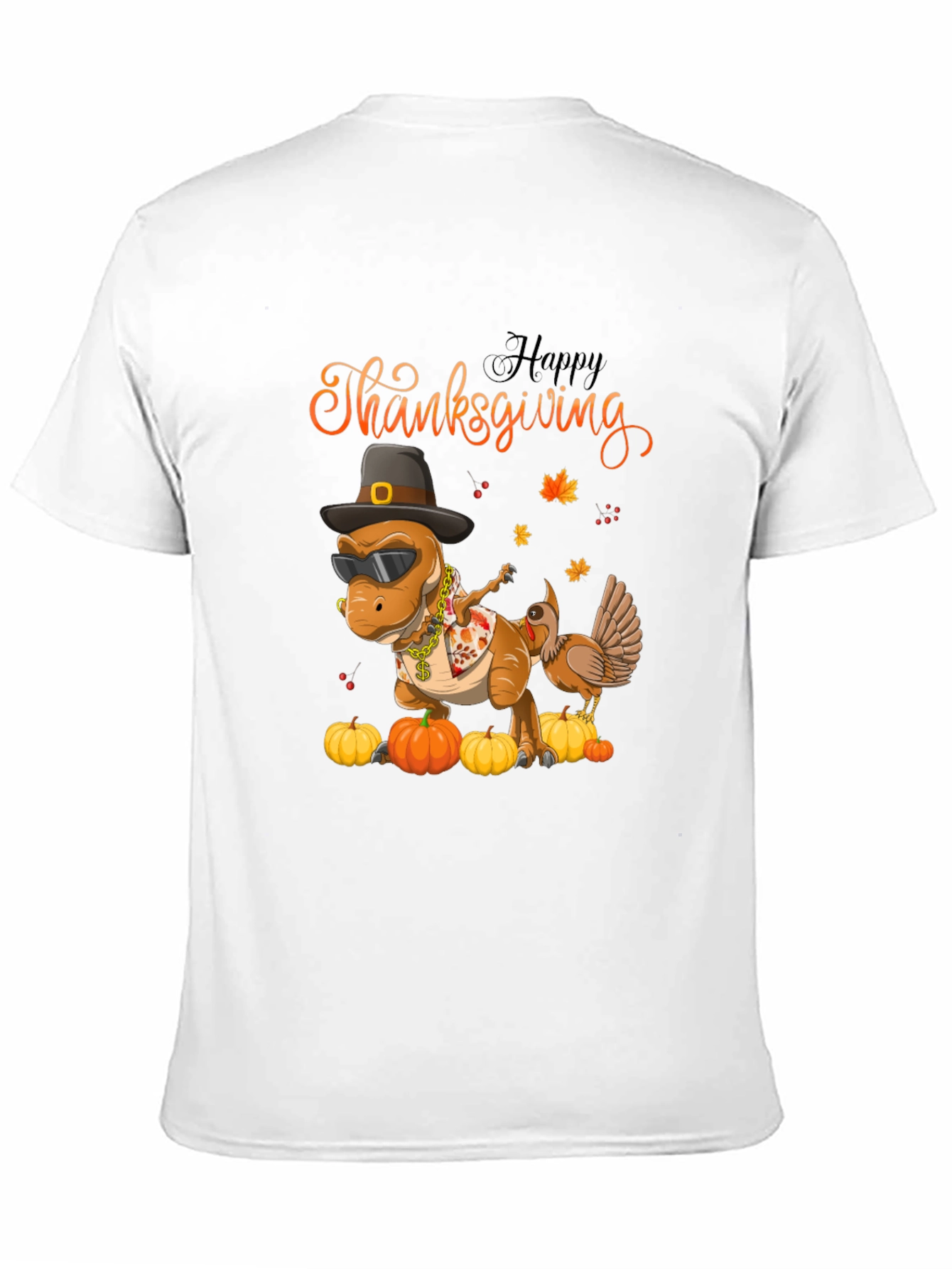 Thanksgiving T-Rex T-Shirt