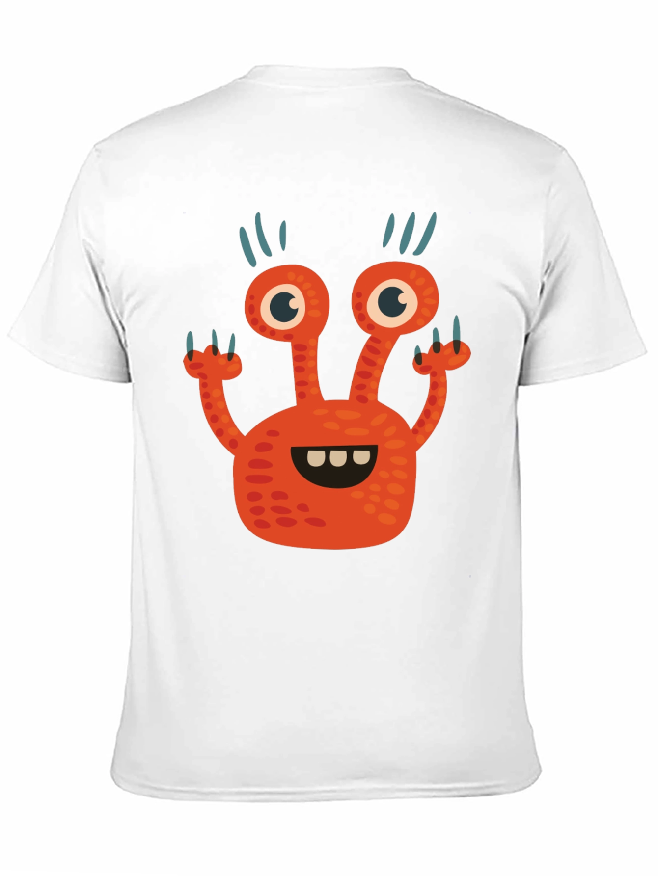 Monster Graphic Tee - Fun Black T-Shirt