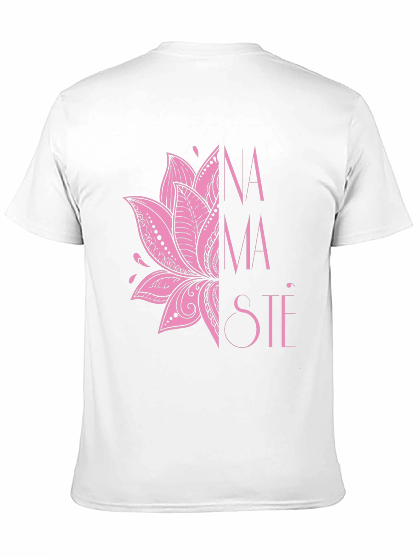 Namaste Lotus Graphic Tee - Black