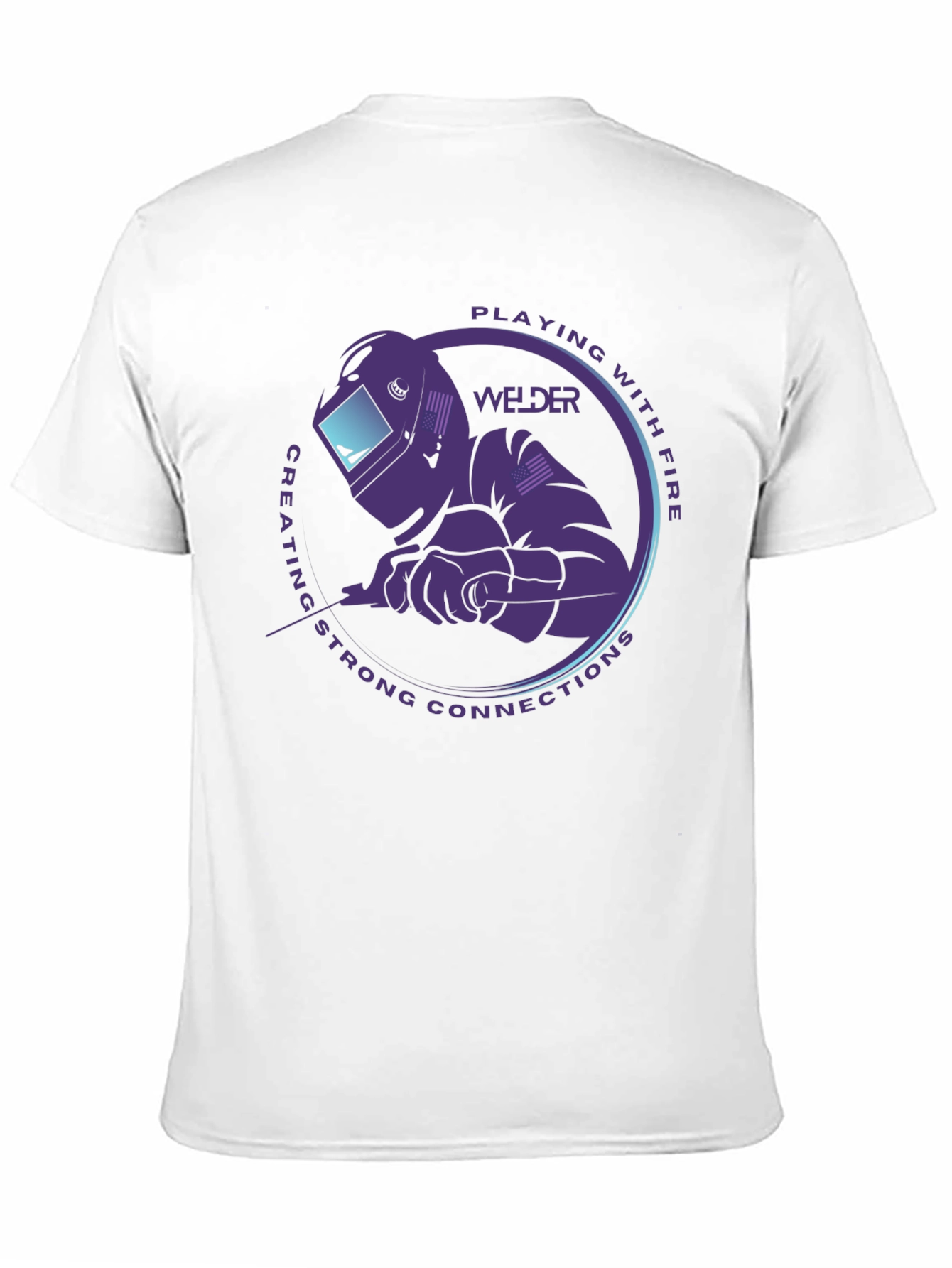 Welder T-Shirt - Playing With Fire