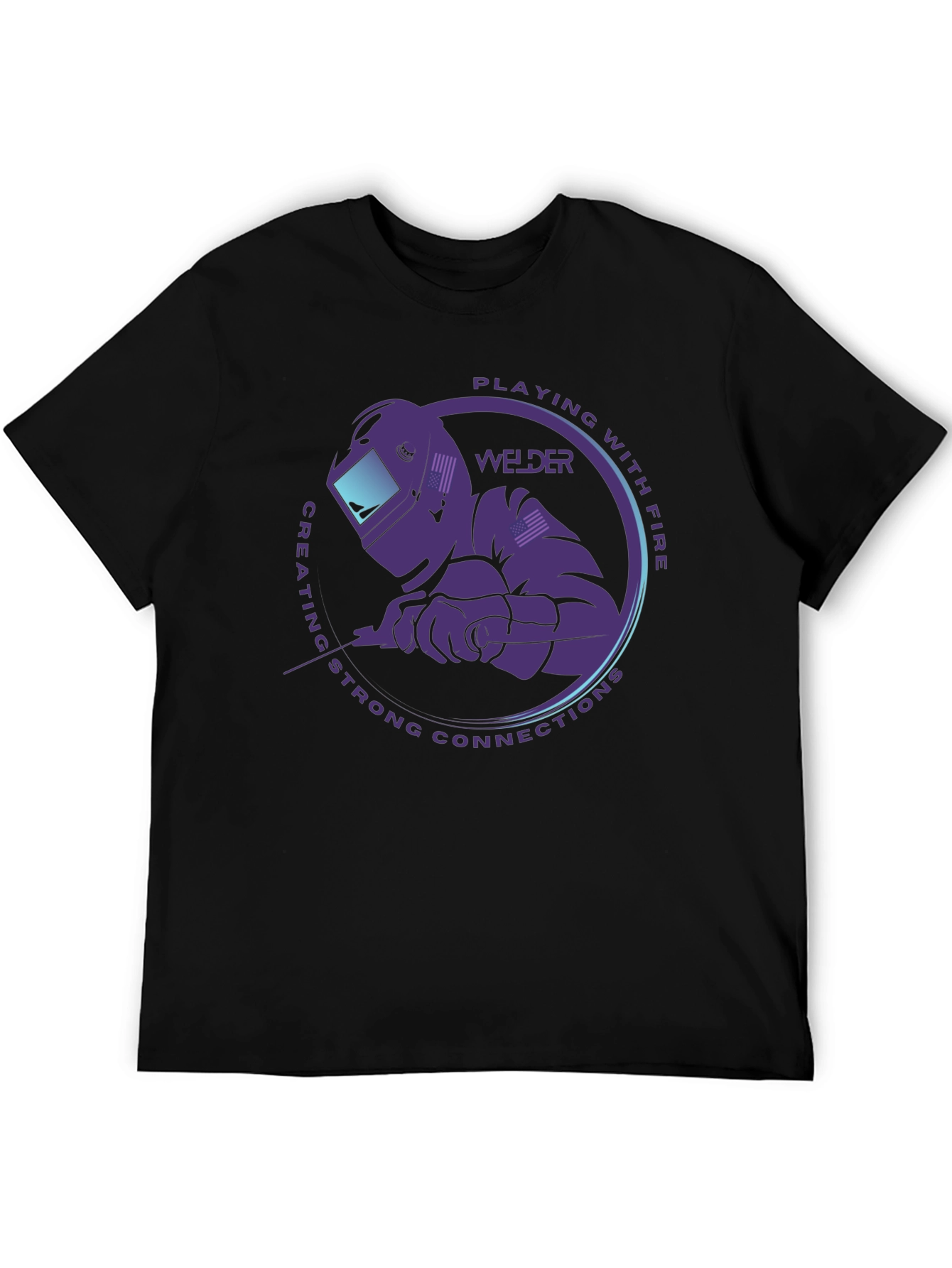 Welder T-Shirt - Playing With Fire