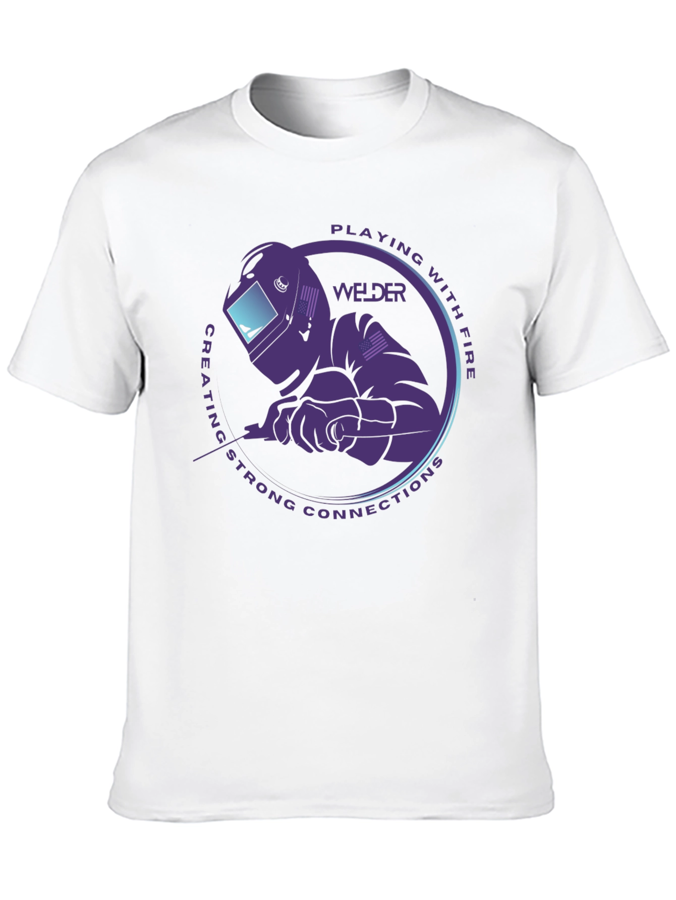 Welder T-Shirt - Playing With Fire