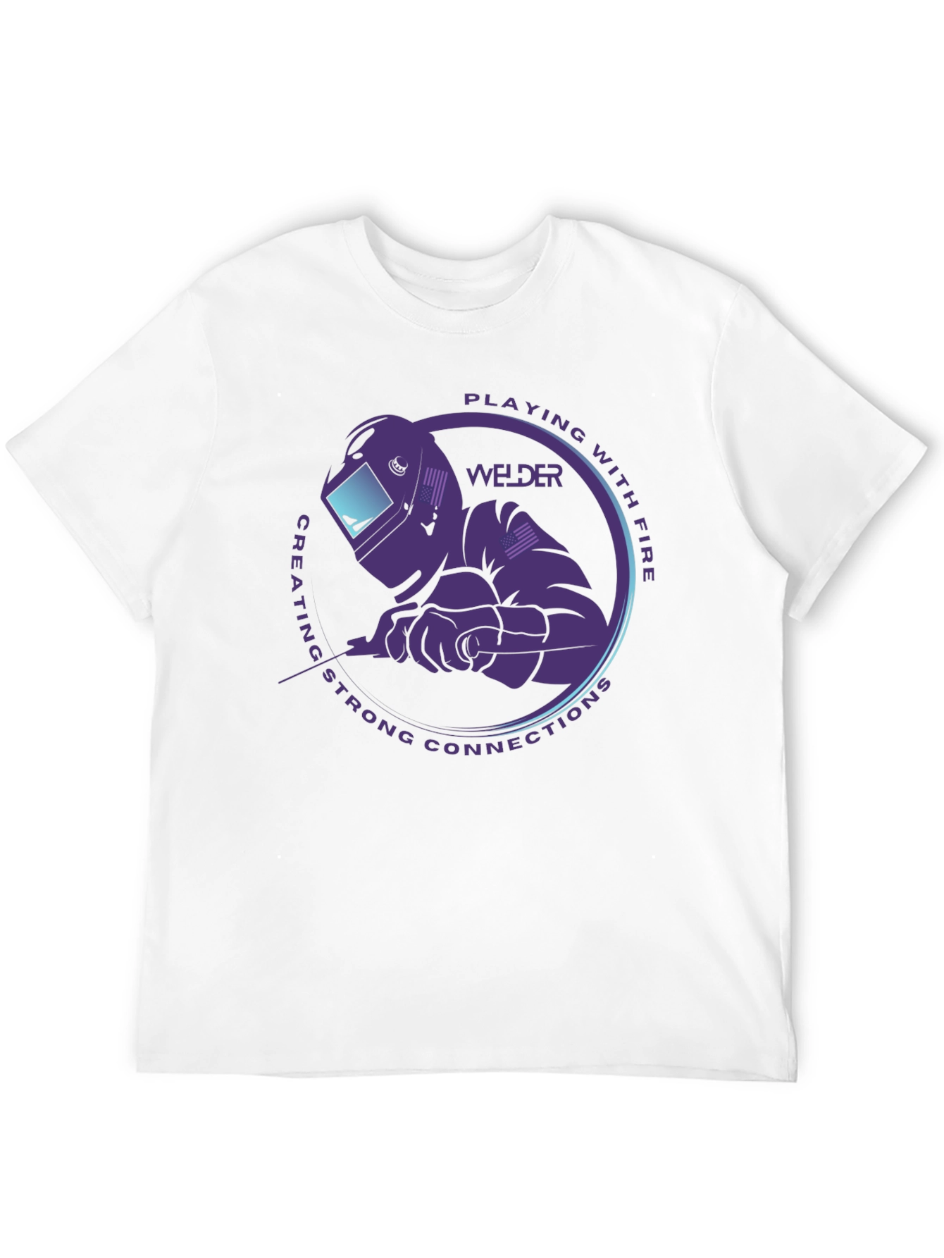 Welder T-Shirt - Playing With Fire