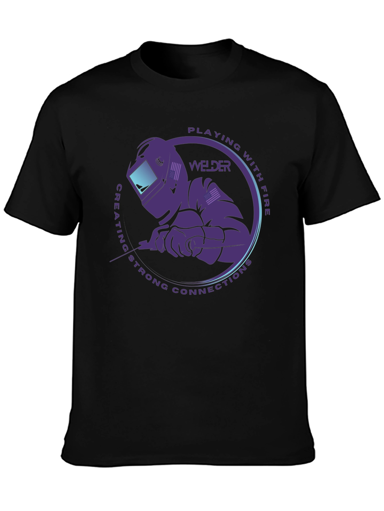 Welder T-Shirt - Playing With Fire