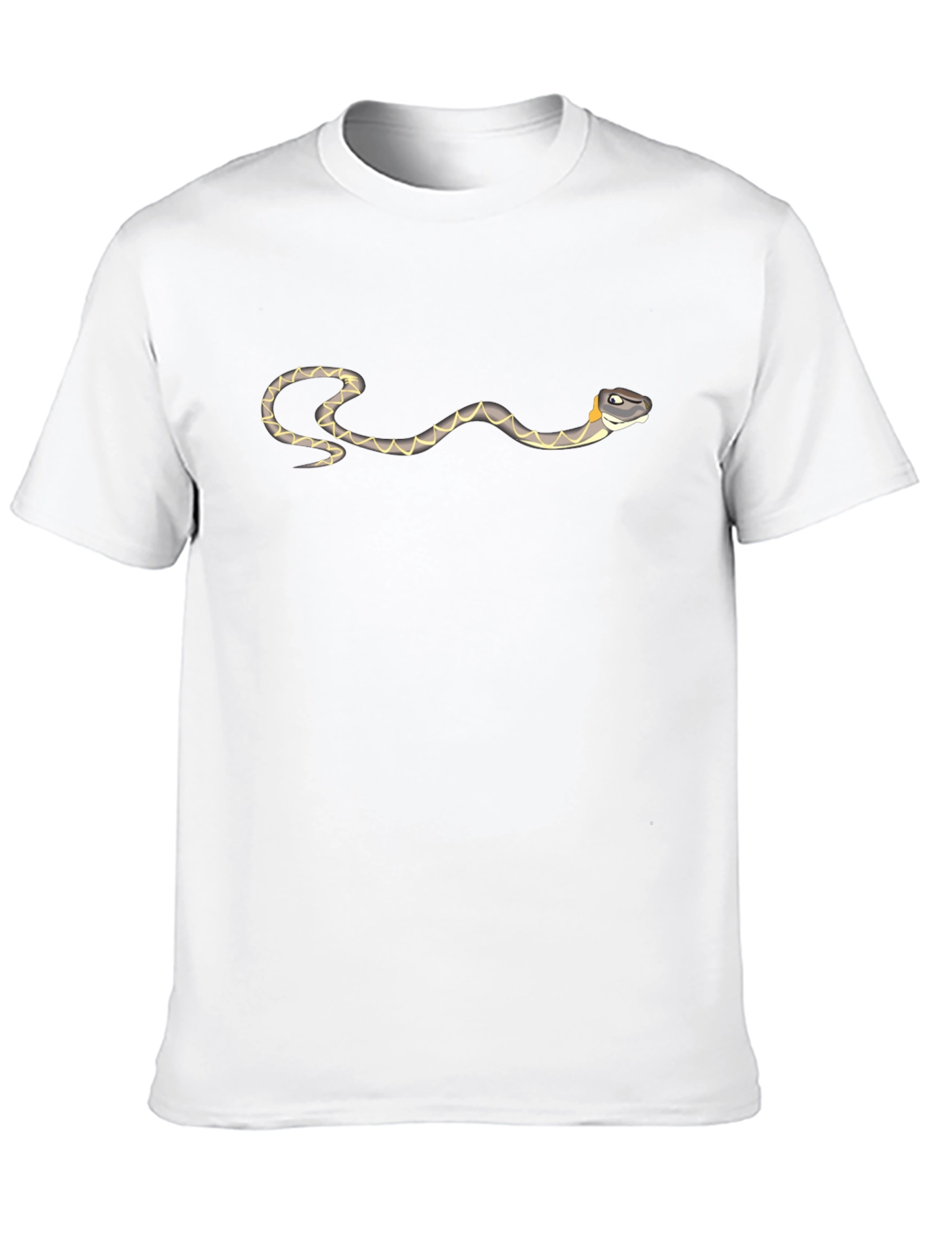 Snake Graphic Black Tee