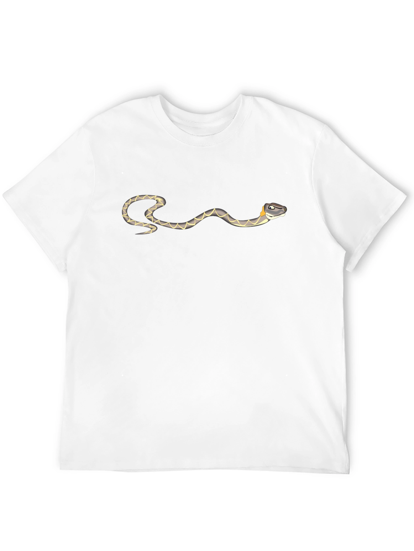 Snake Graphic Black Tee