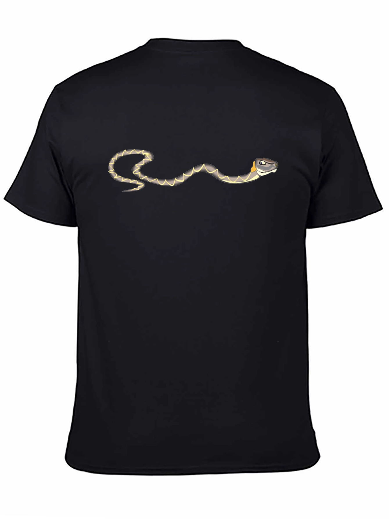Snake Graphic Black Tee