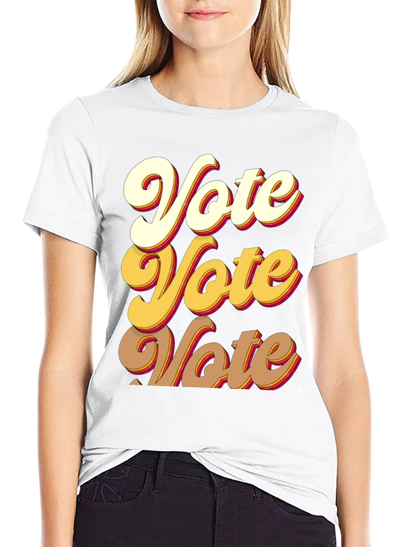 Vote Retro Graphic T-Shirt - Election Day Style