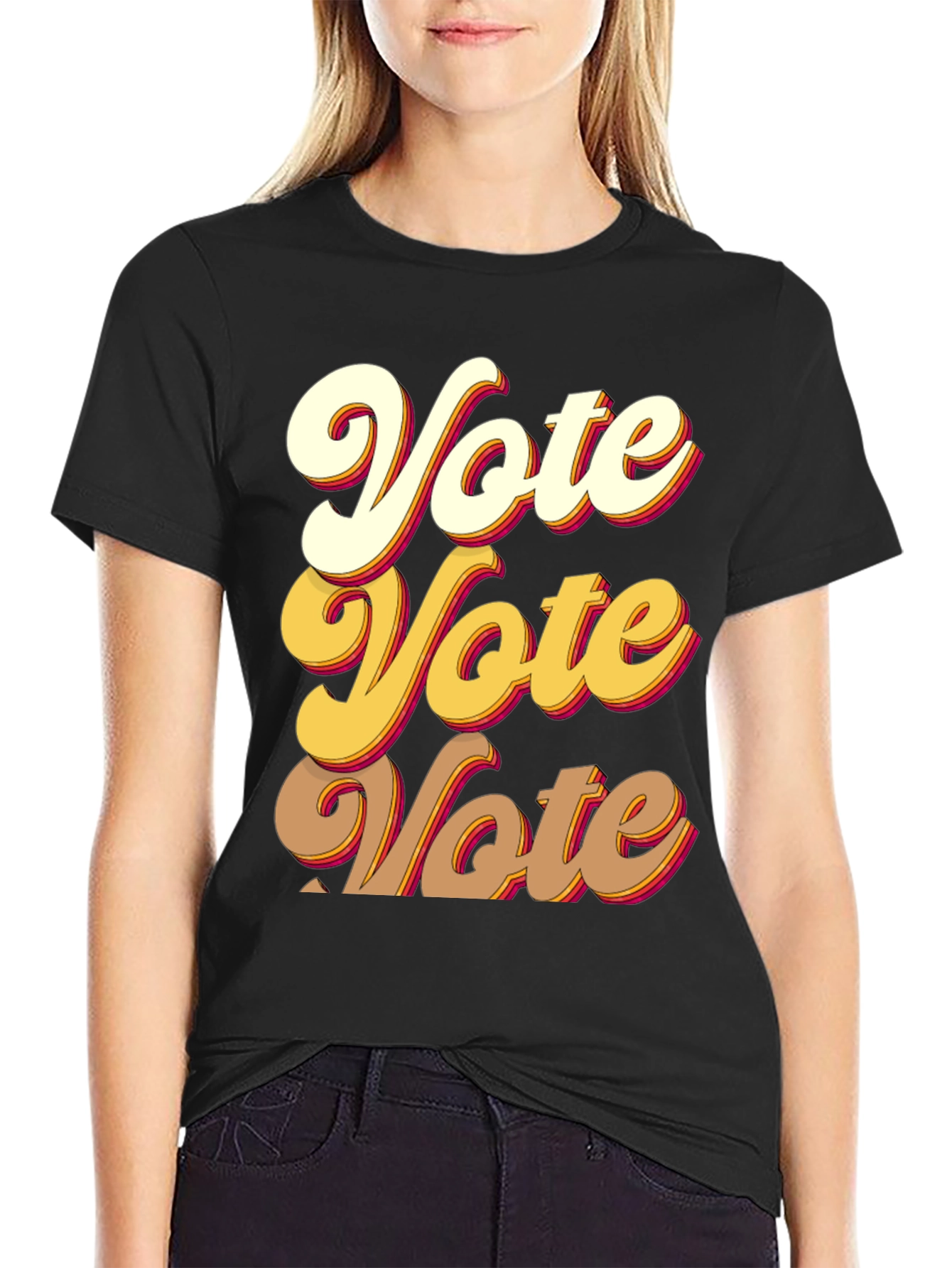 Vote Retro Graphic T-Shirt - Election Day Style