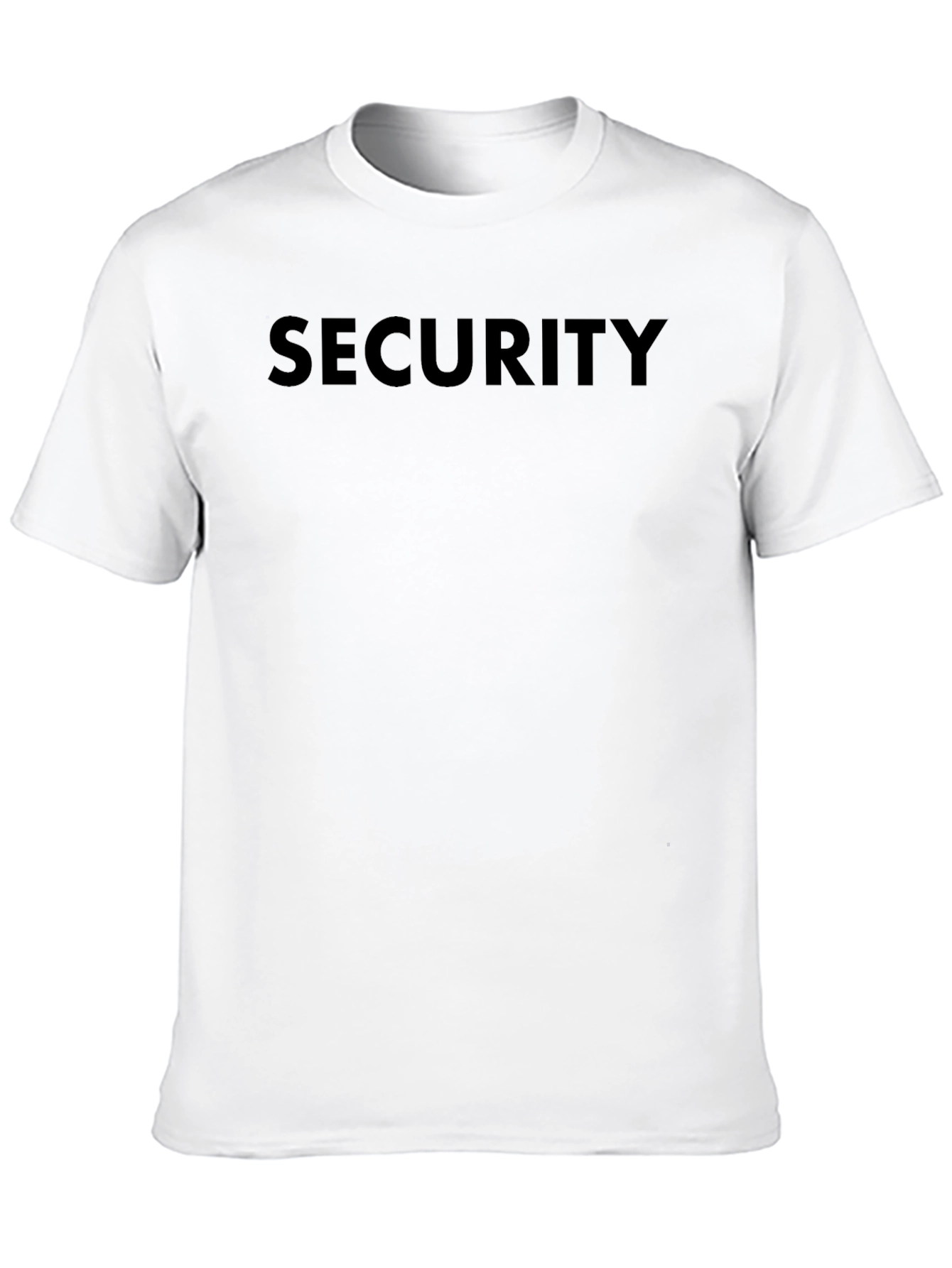 Security Crew Neck T-Shirt - Black