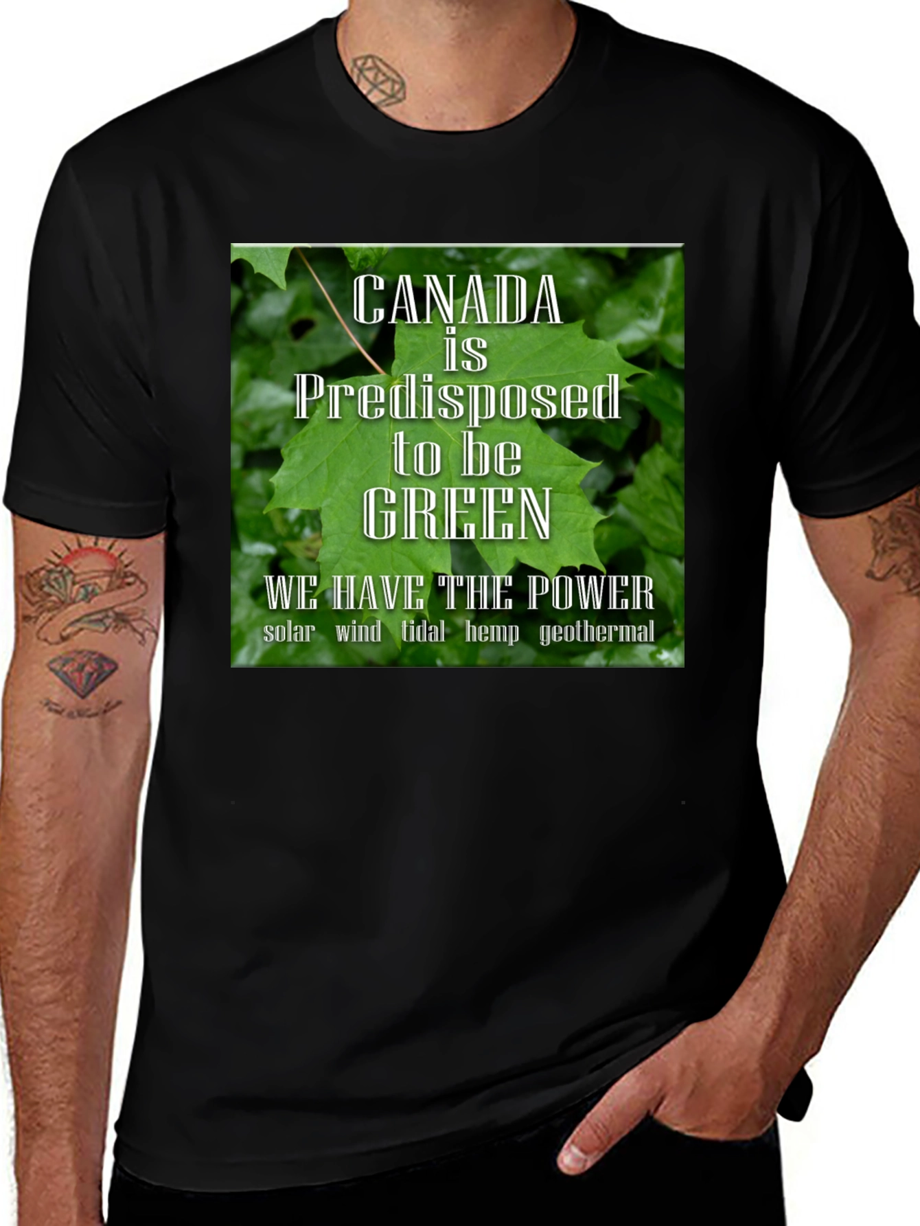 Canada is Predisposed to be Green T-Shirt