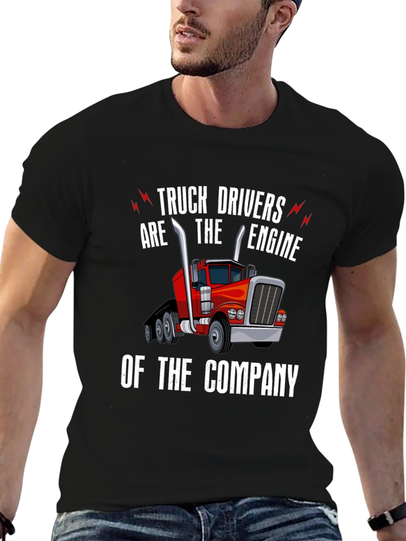 Truck Drivers Engine T-Shirt