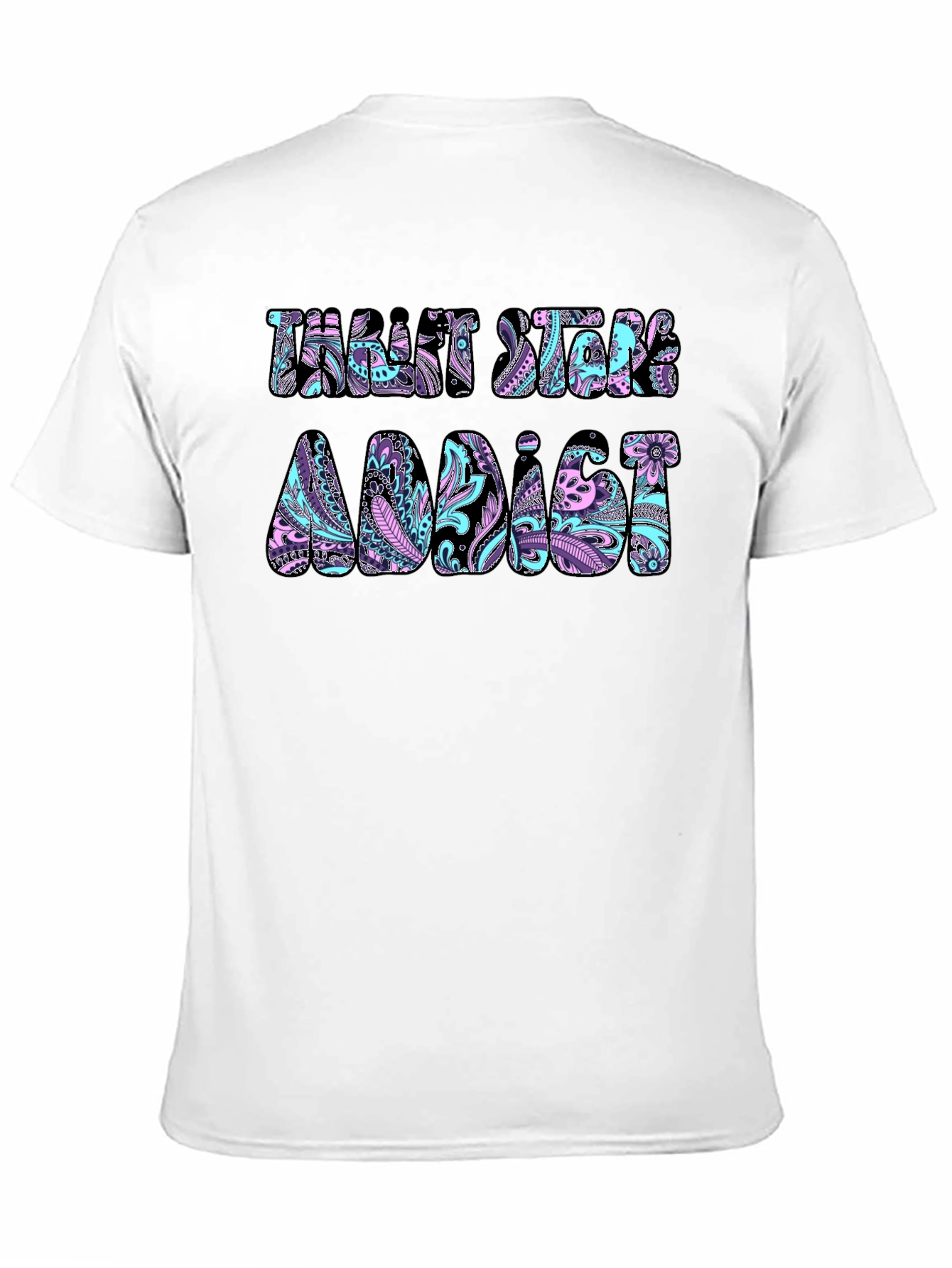 Thrift Store Addict Graphic Tee
