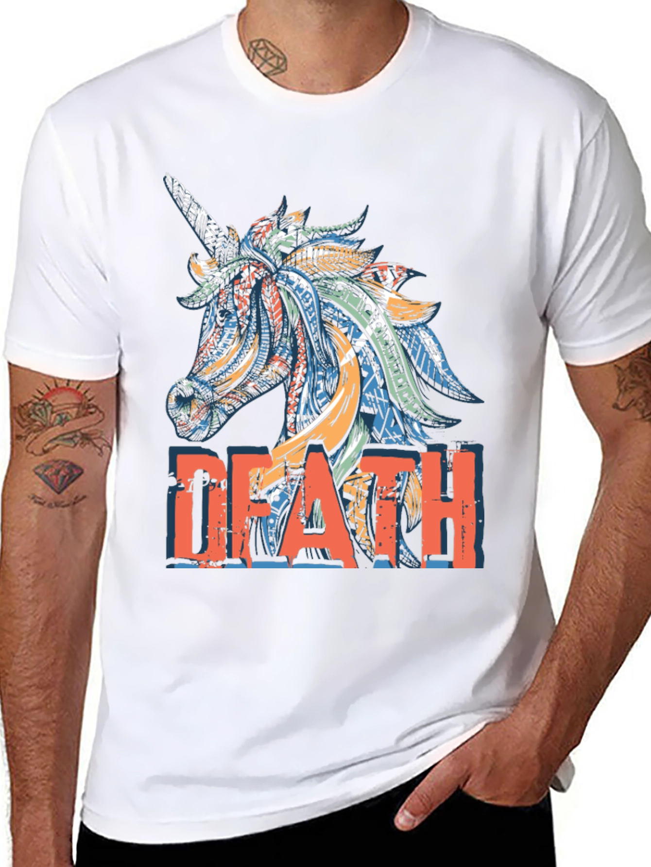Death Unicorn T-Shirt - Black