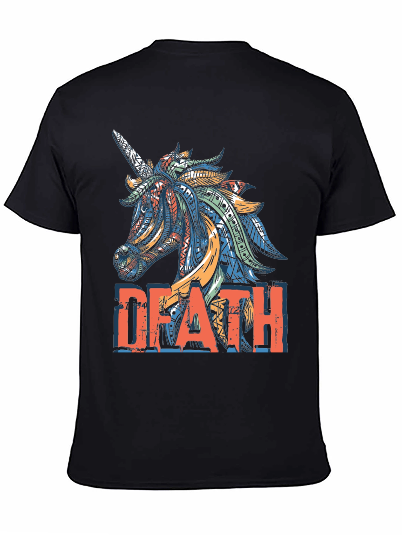 Death Unicorn T-Shirt - Black