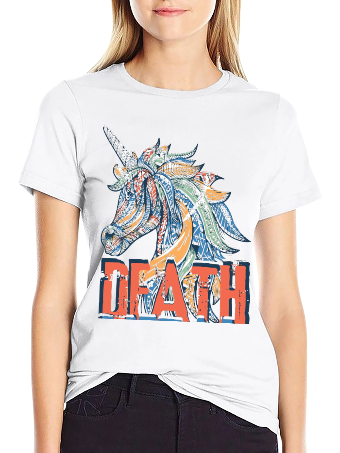 Death Unicorn T-Shirt - Black