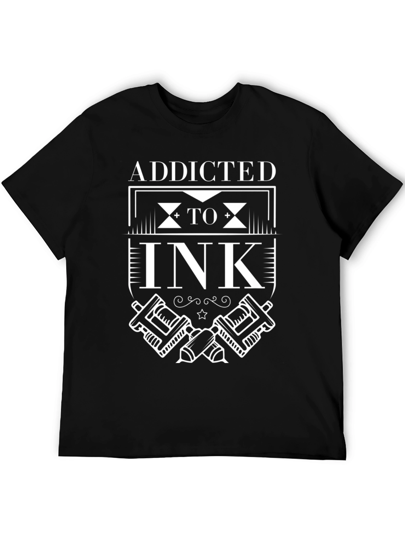 Addicted to Ink Graphic Tee - Tattoo Artist Style