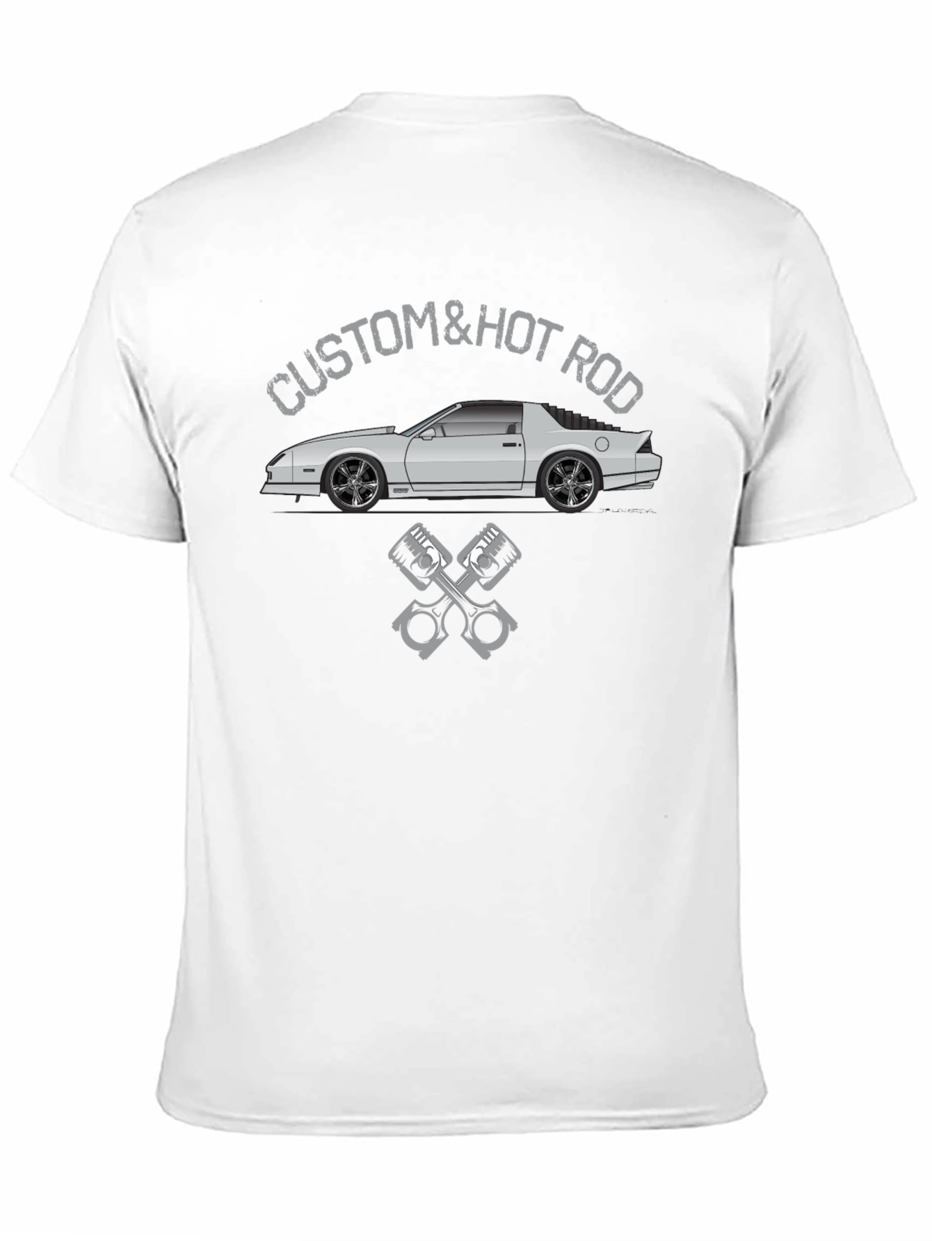 Custom & Hot Rod Car Graphic T-Shirt