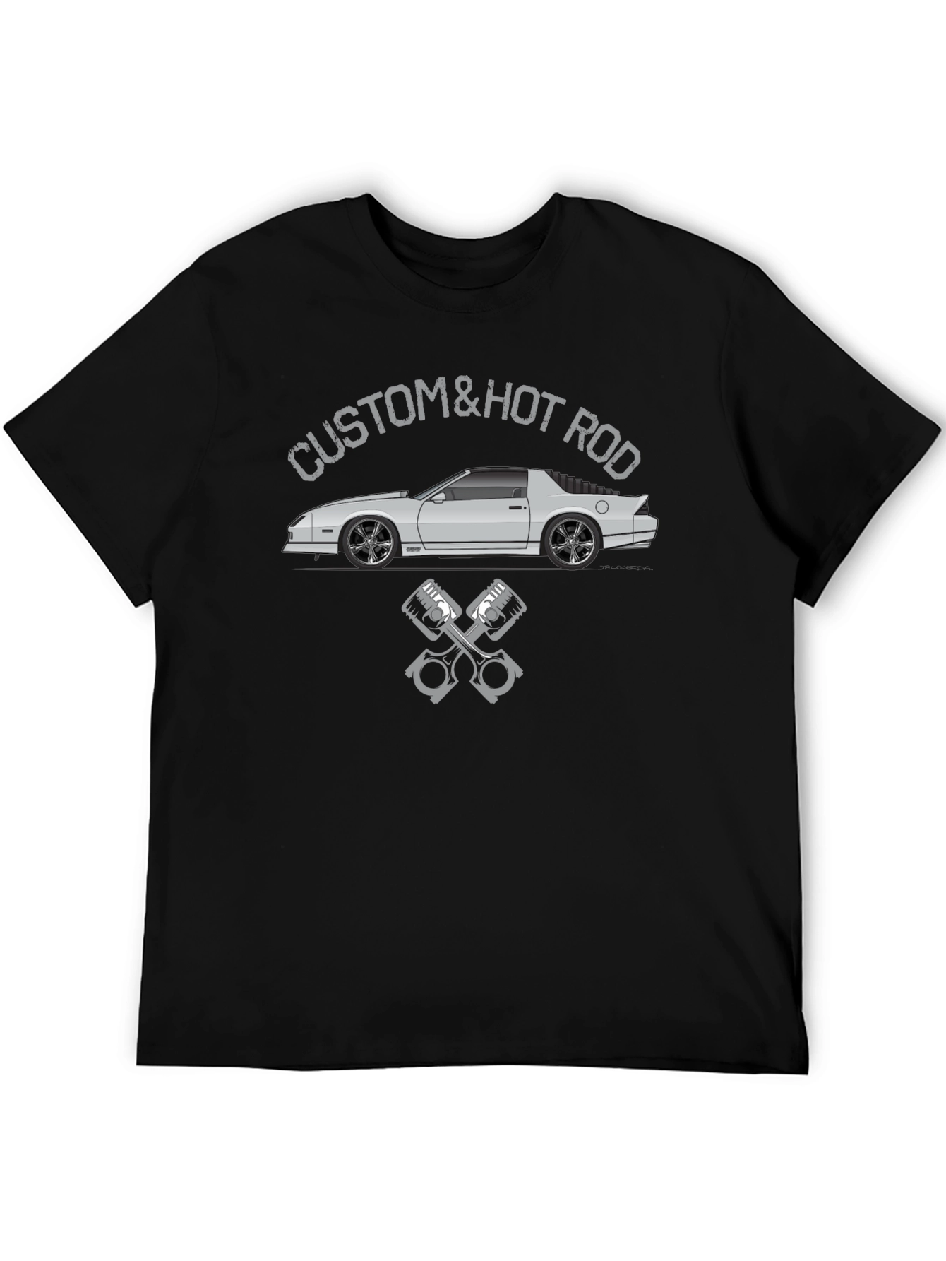 Custom & Hot Rod Car Graphic T-Shirt