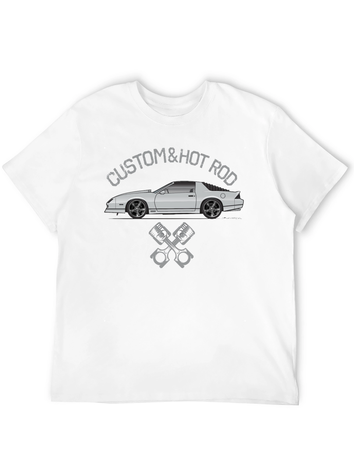 Custom & Hot Rod Car Graphic T-Shirt
