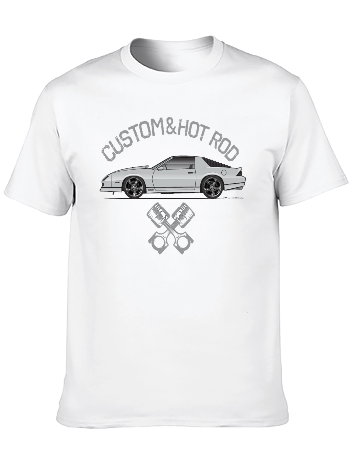 Custom & Hot Rod Car Graphic T-Shirt