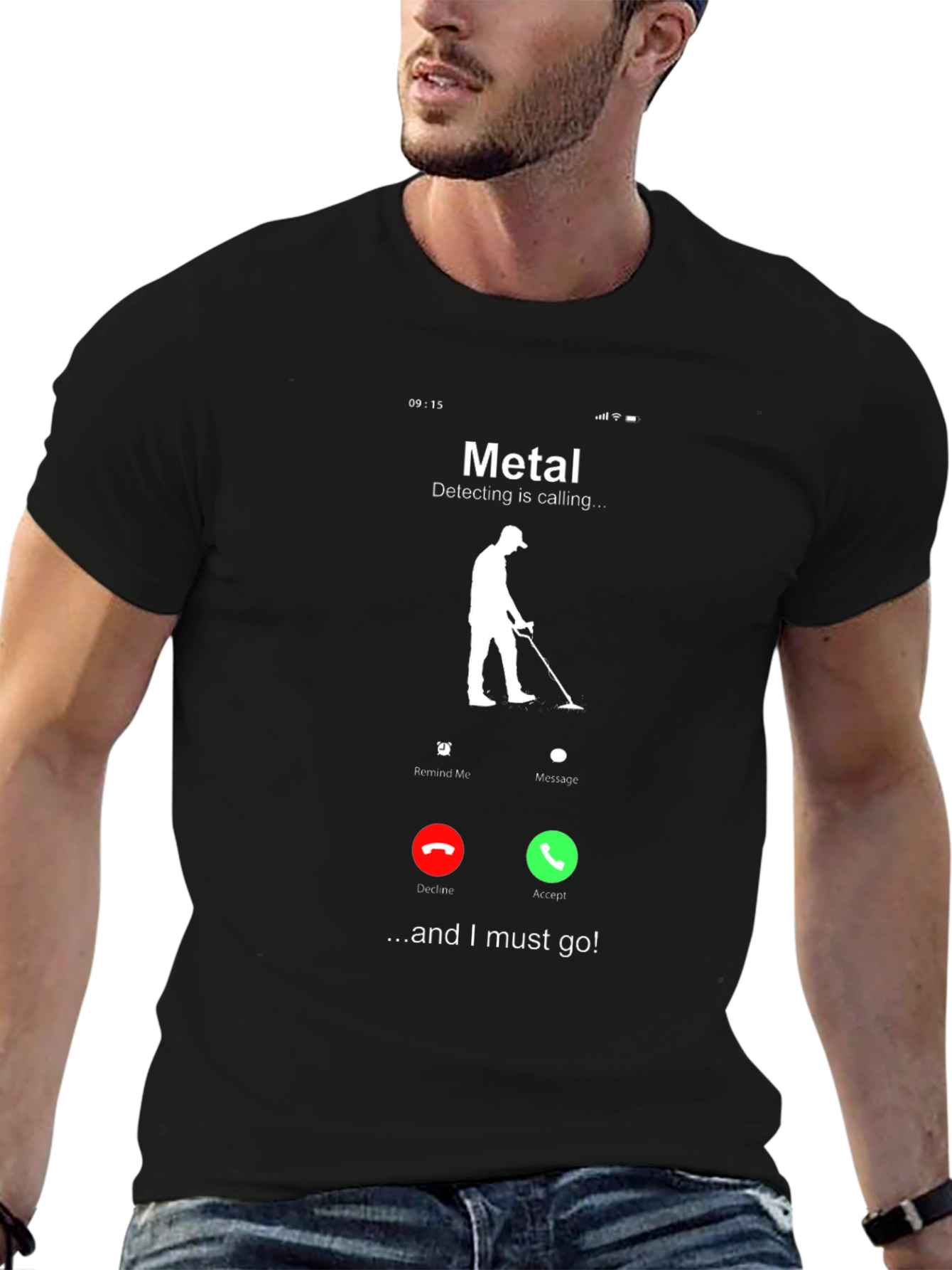 Metal Detecting Calling T-Shirt - Detectorist Gift