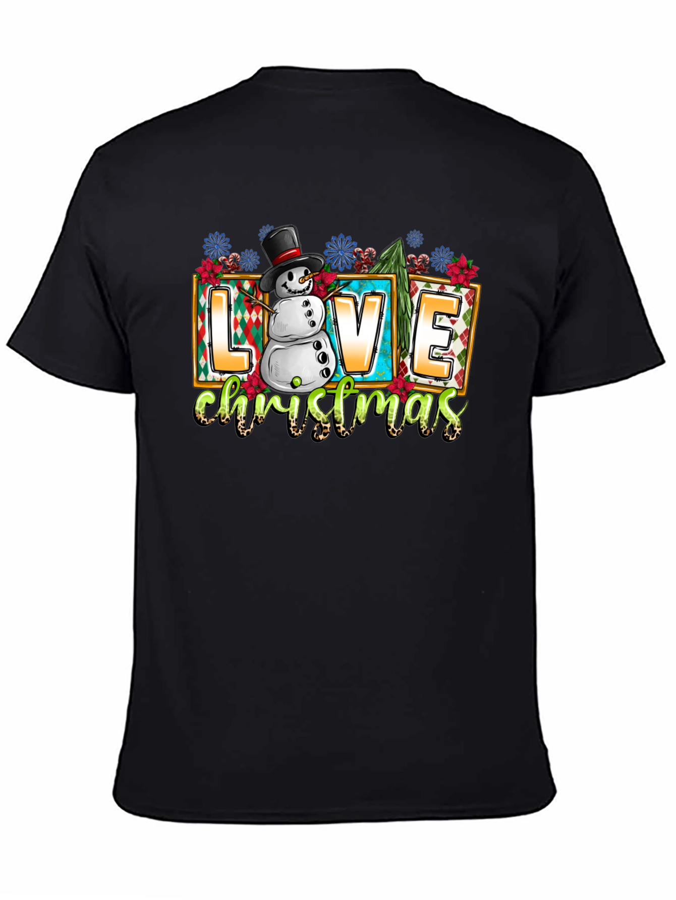 Love Christmas T-Shirt - Holiday Graphic Tee