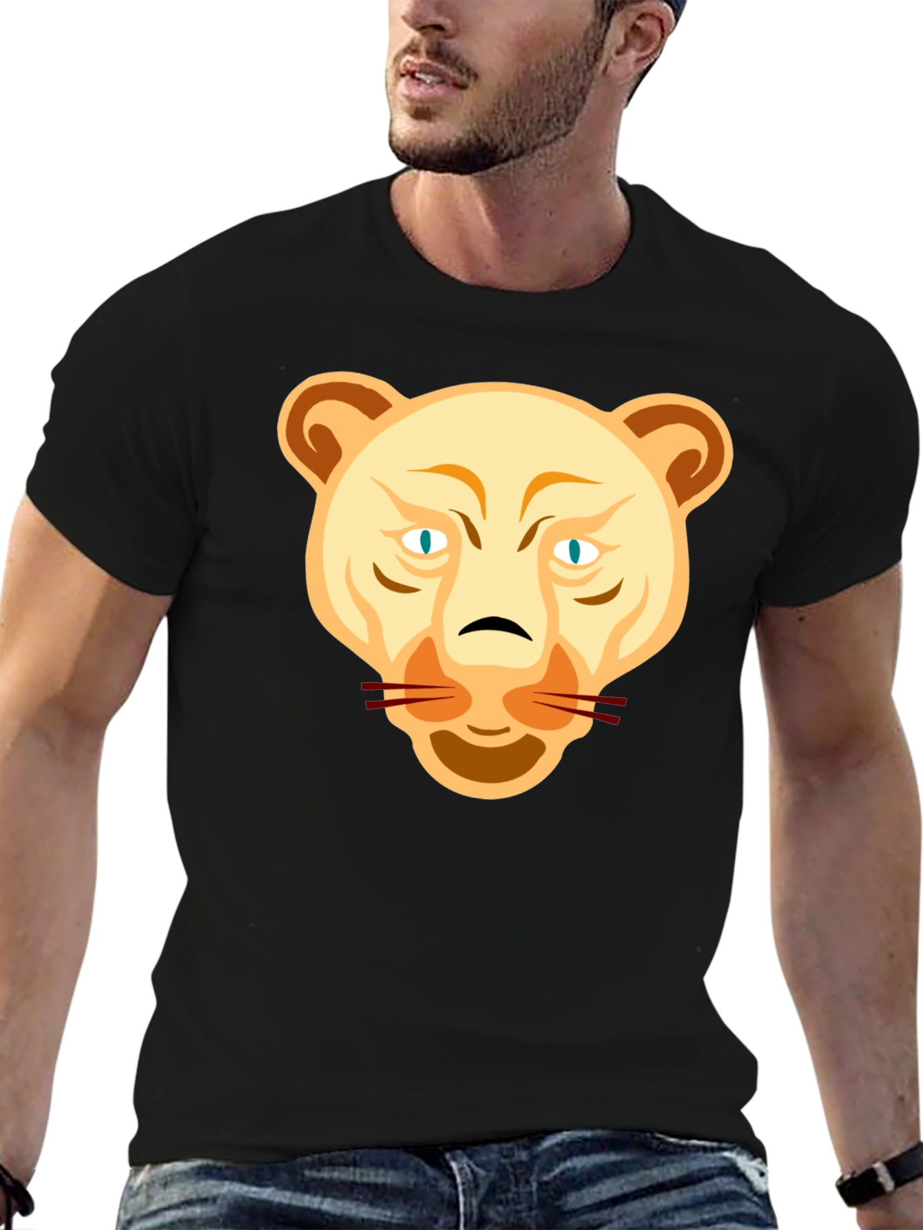 Lioness Graphic Tee - Classic Black