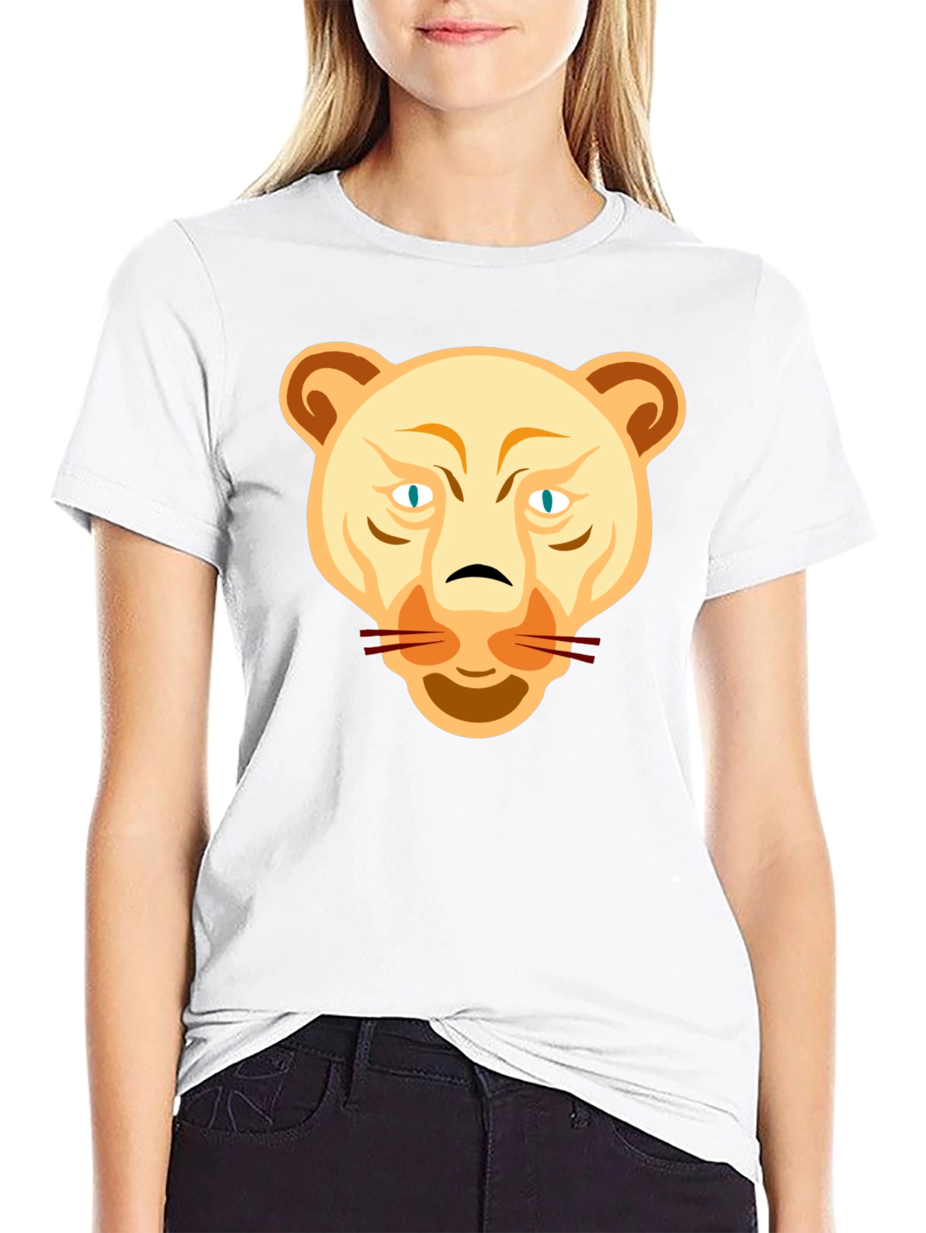 Lioness Graphic Tee - Classic Black