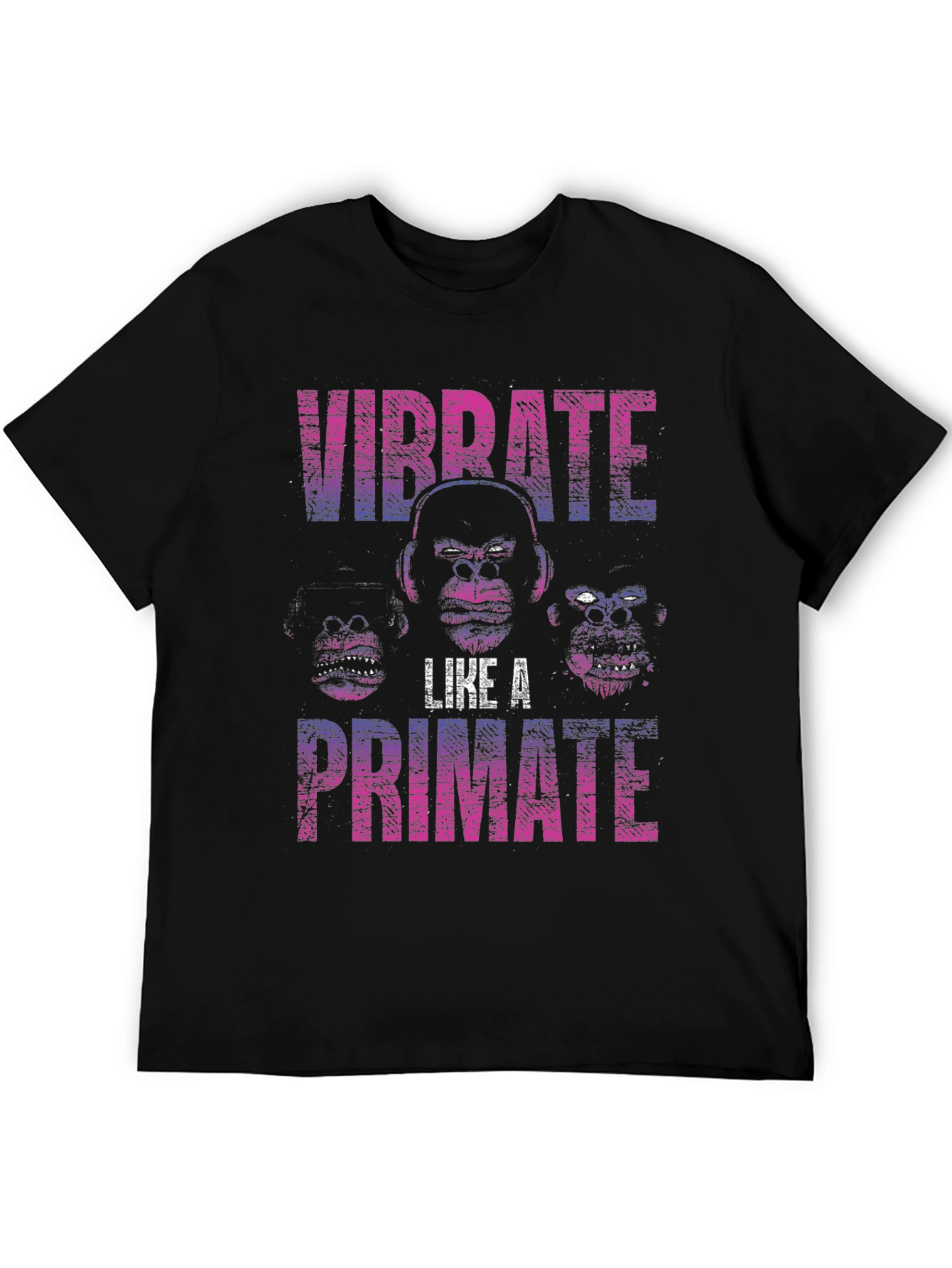 Vibrate Like A Primate Graphic T-Shirt