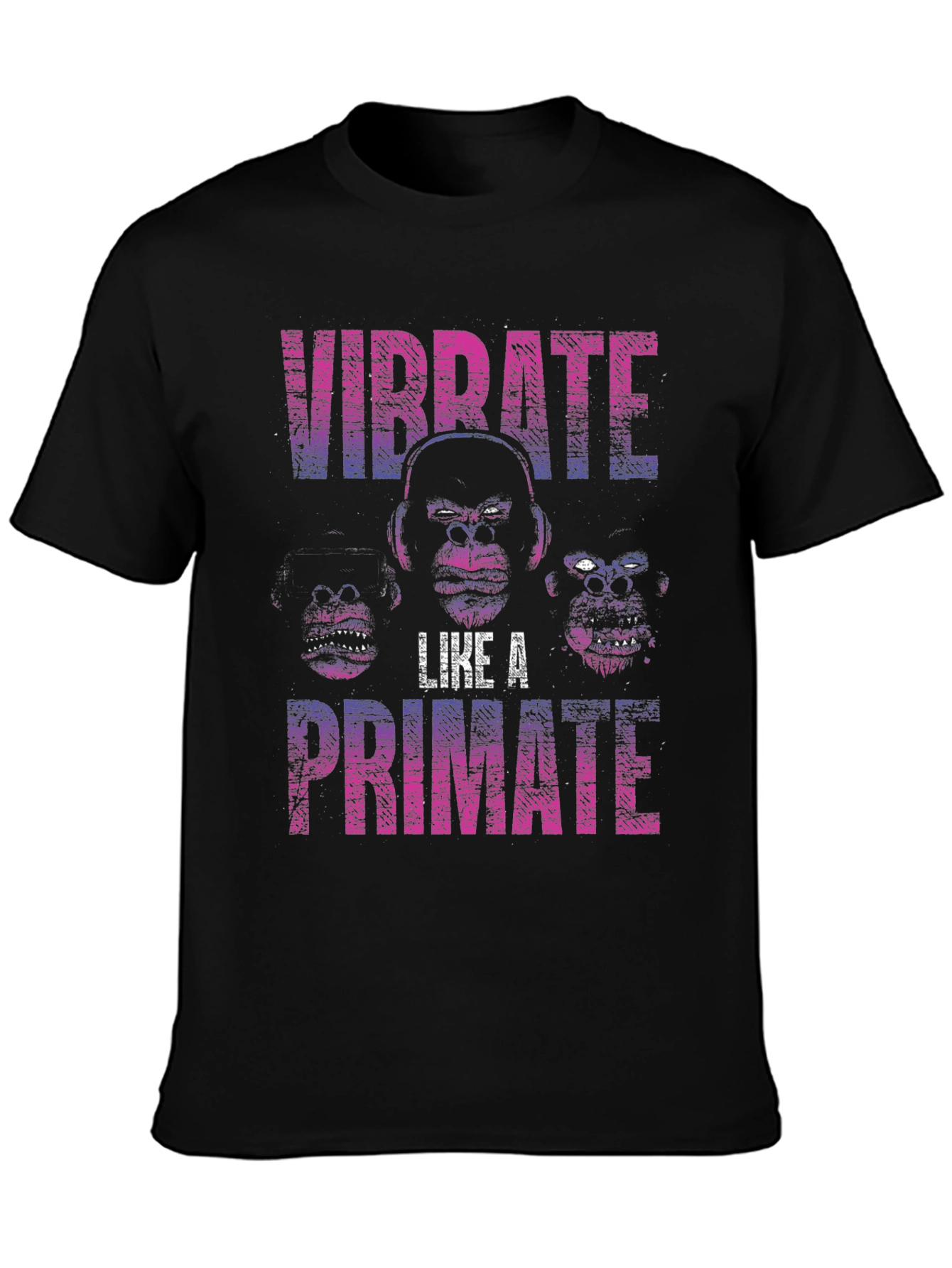 Vibrate Like A Primate Graphic T-Shirt