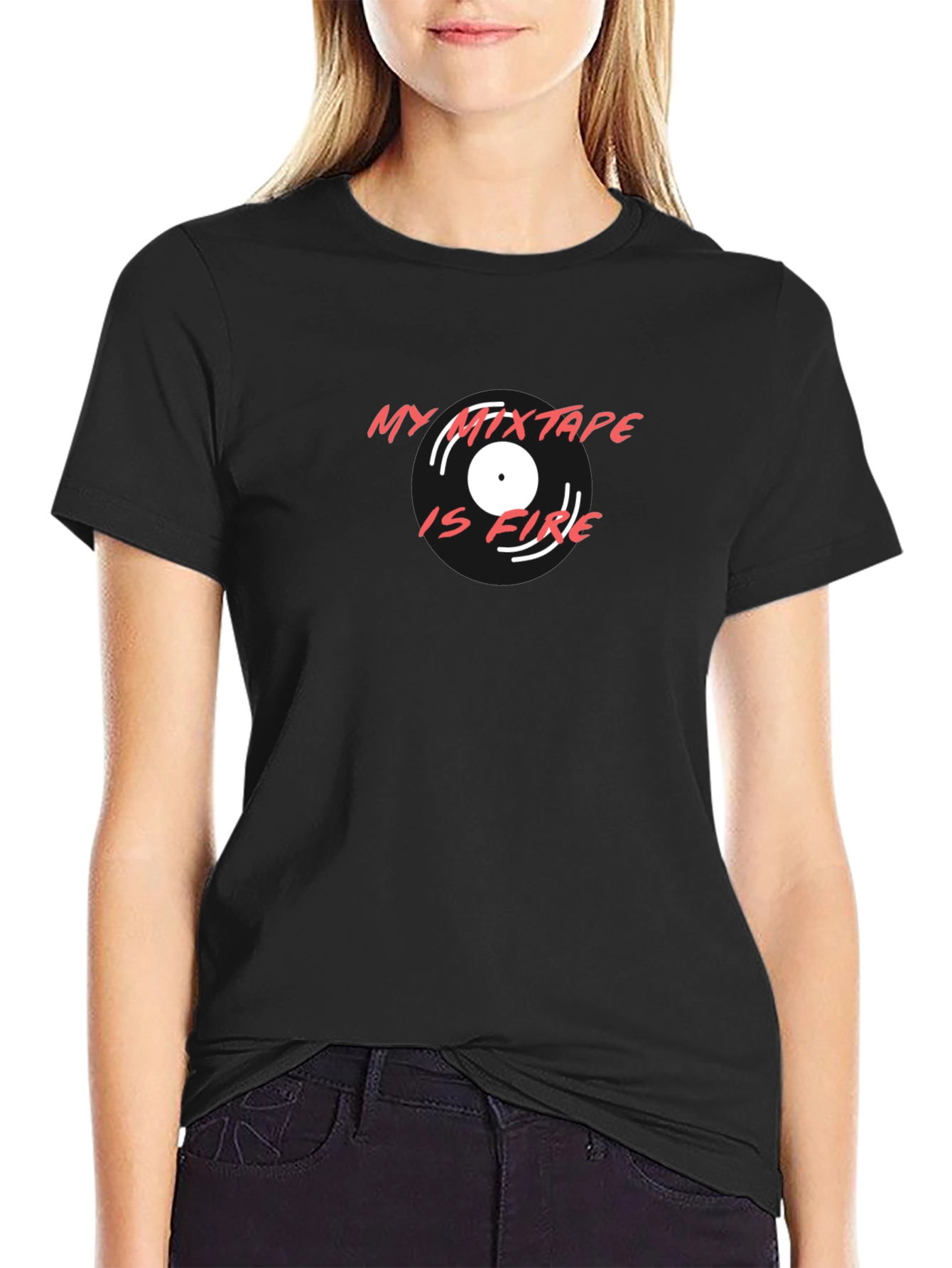 My Mixtape is Fire Graphic T-Shirt
