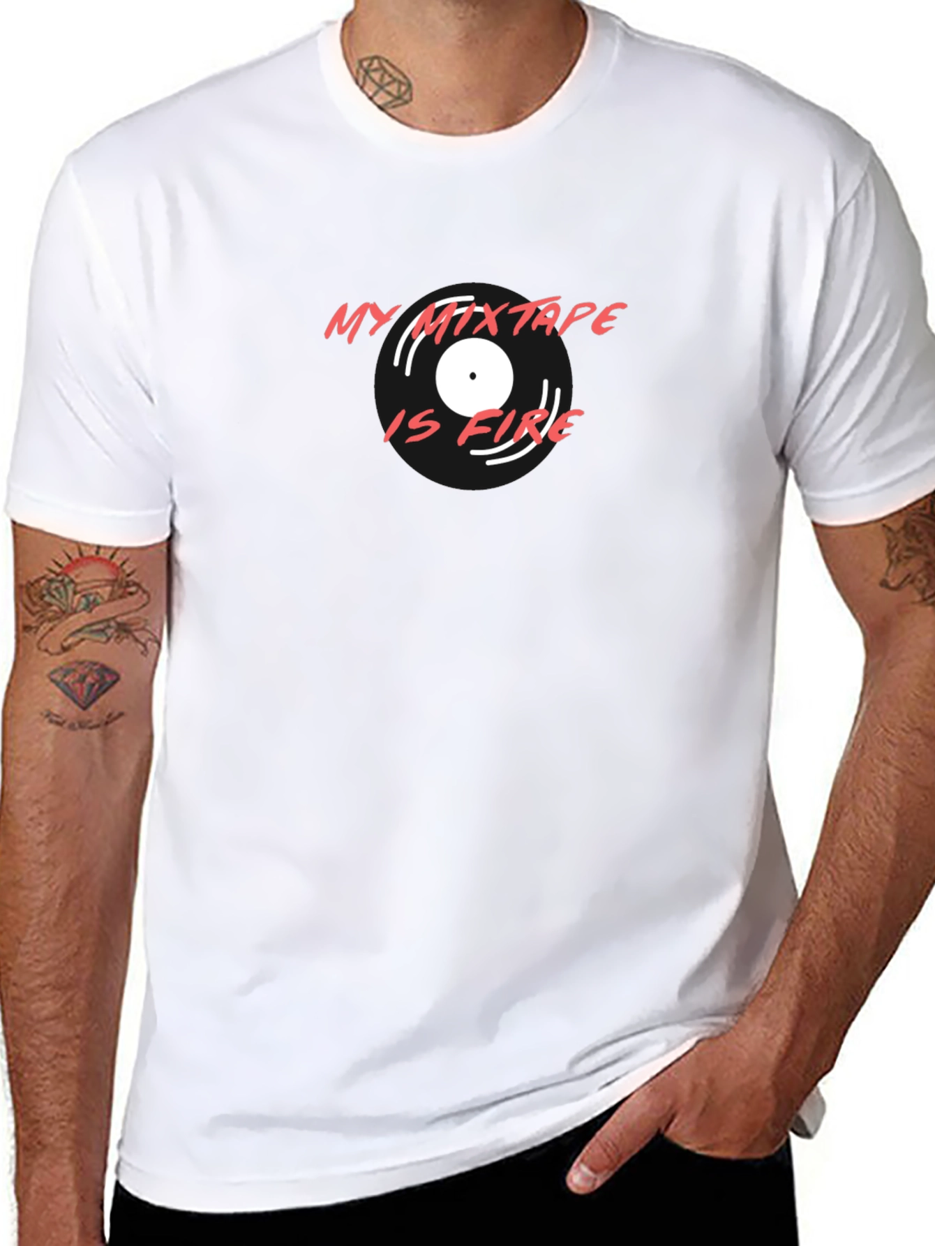 My Mixtape is Fire Graphic T-Shirt