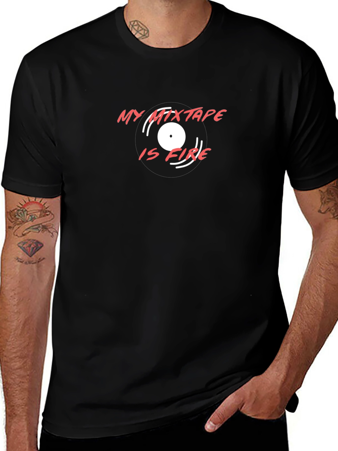 My Mixtape is Fire Graphic T-Shirt