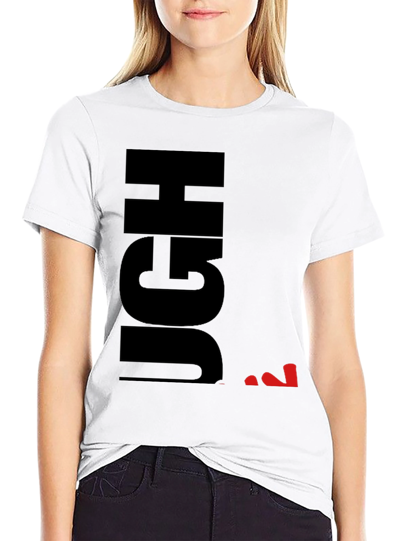 Ugh Sarcastic Graphic T-Shirt - Black