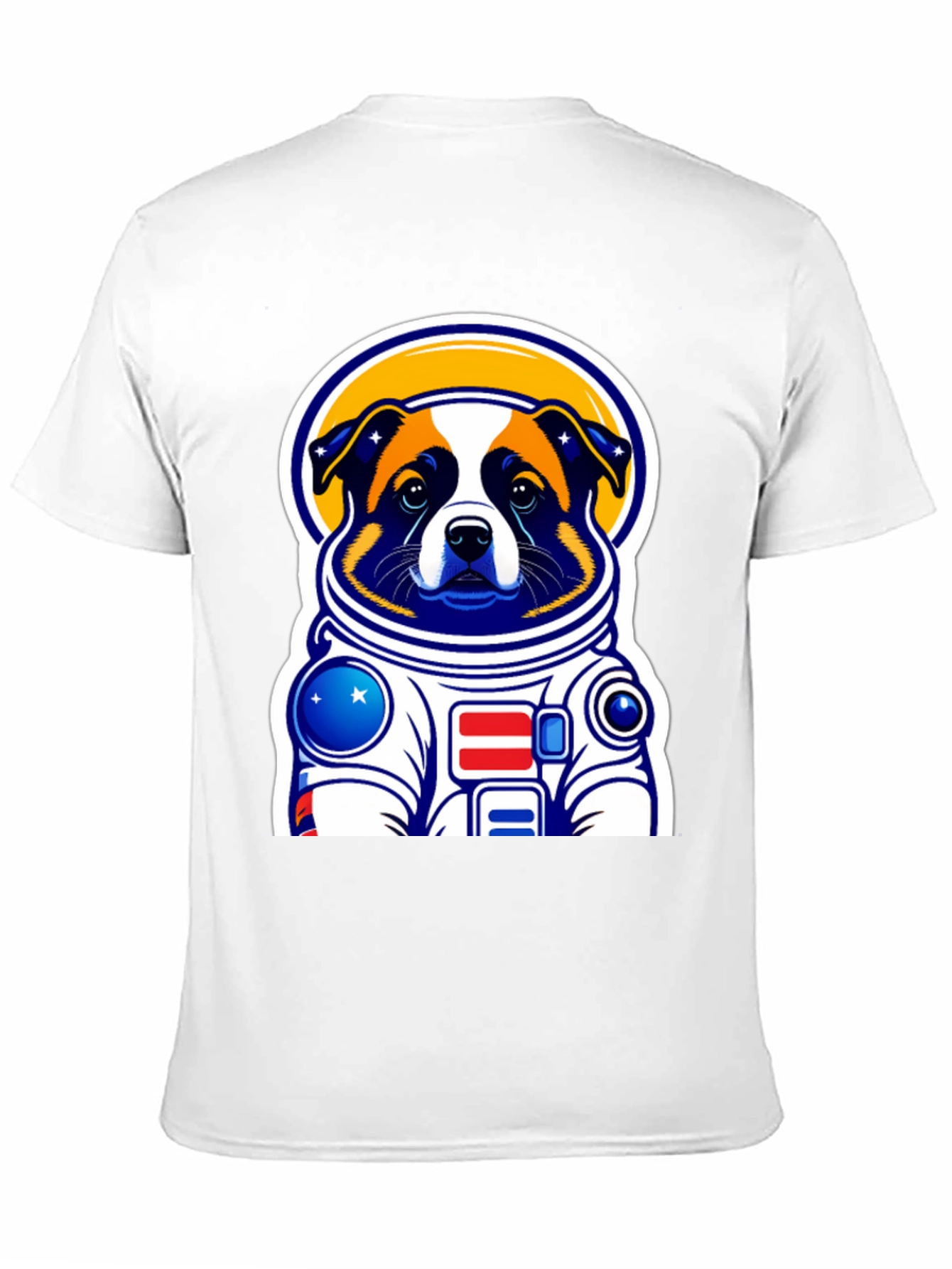 Dog Astronaut Graphic T-Shirt - Space Pup Tee
