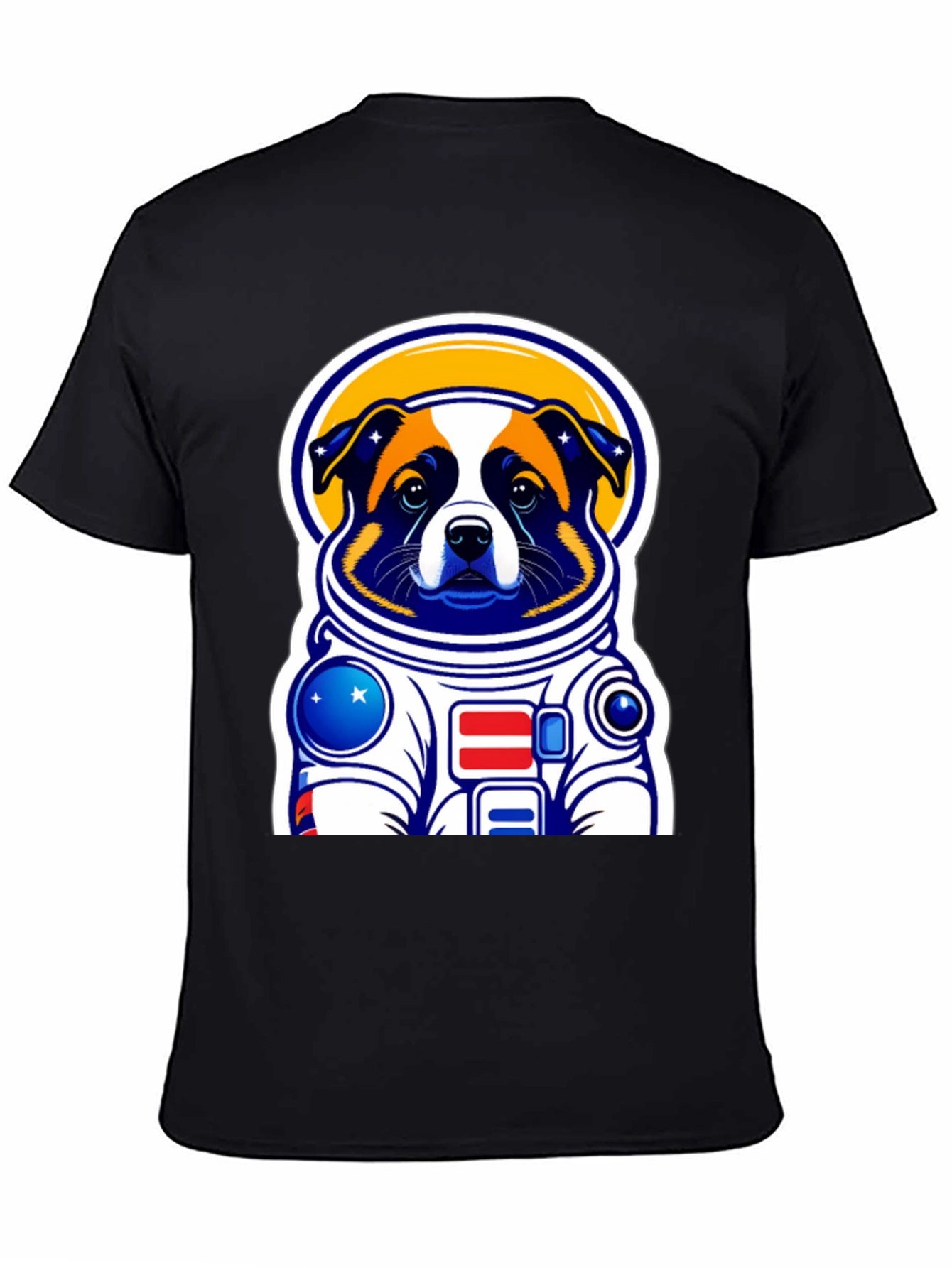 Dog Astronaut Graphic T-Shirt - Space Pup Tee