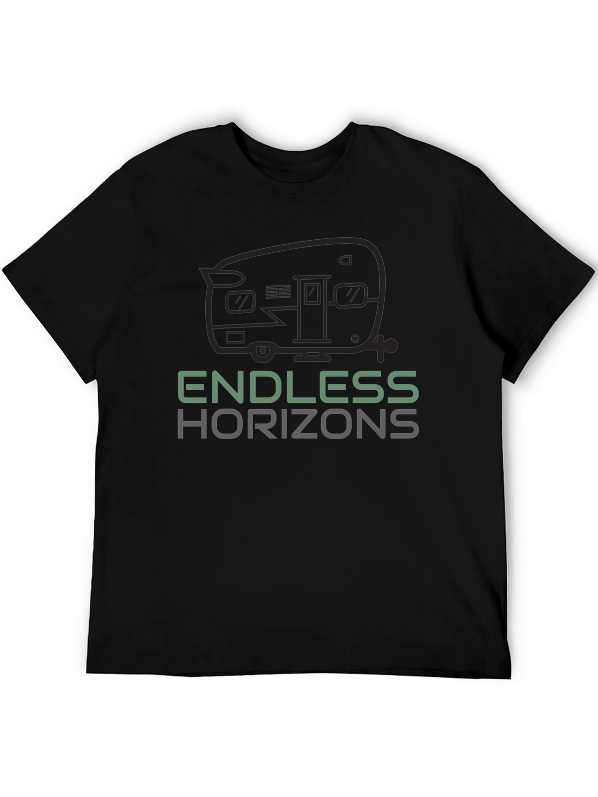 Endless Horizons Black T-Shirt