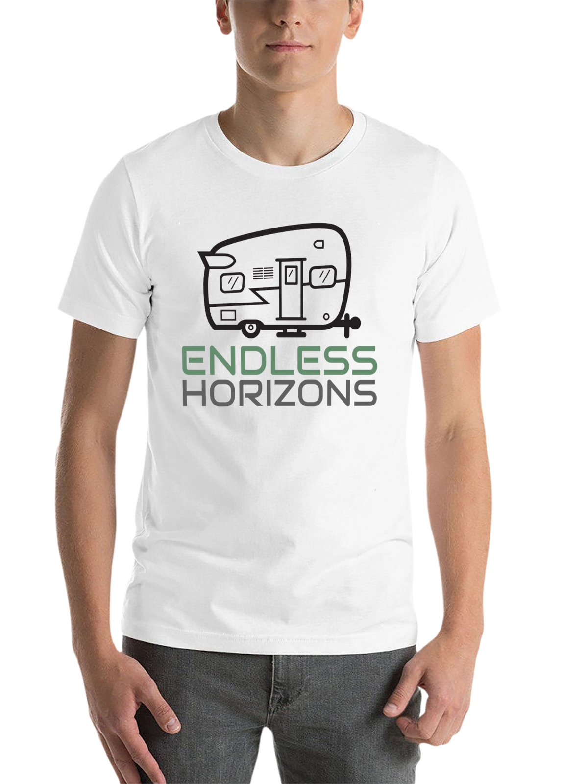 Endless Horizons Black T-Shirt