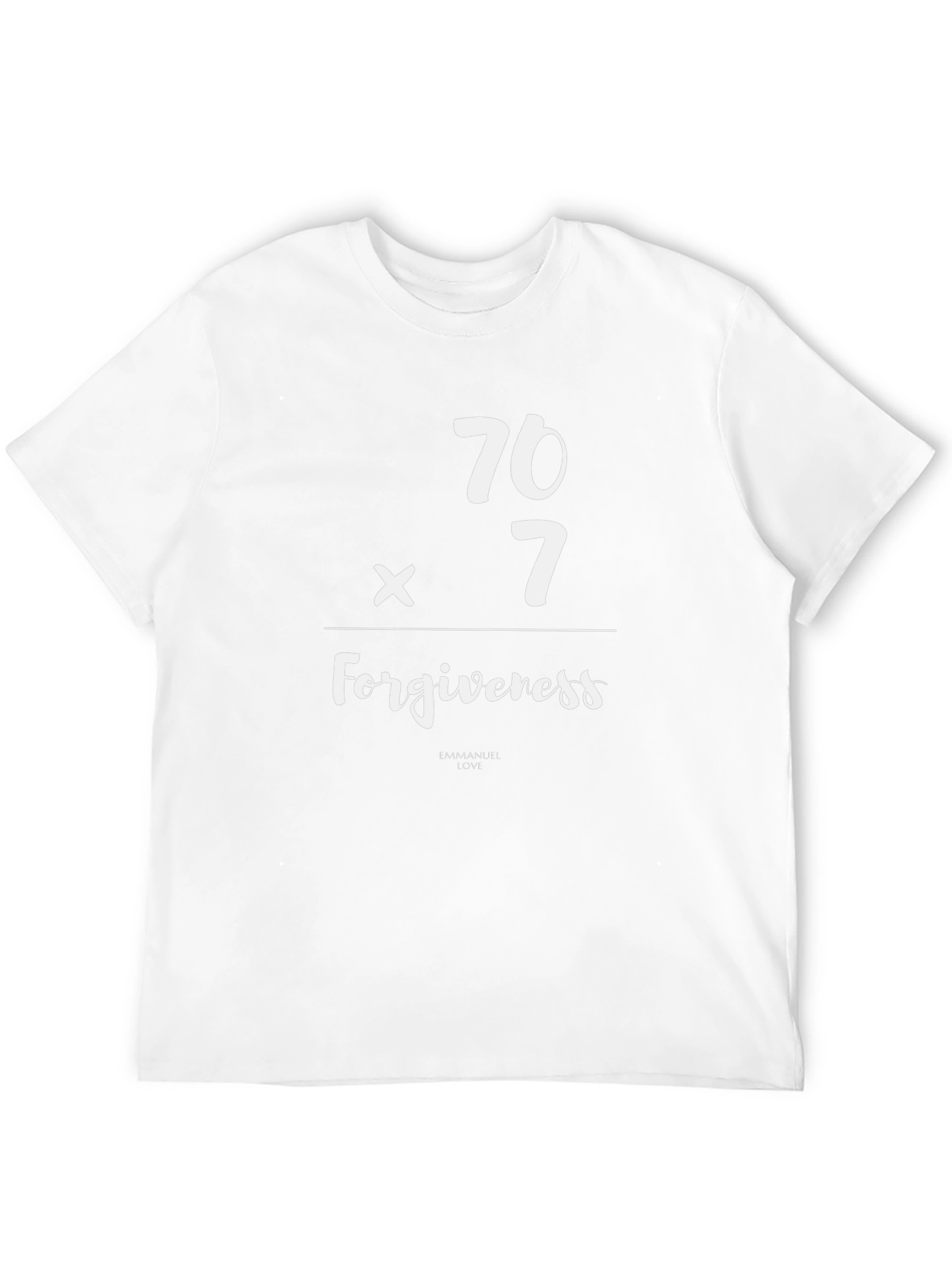 Forgiveness Graphic T-Shirt - Black