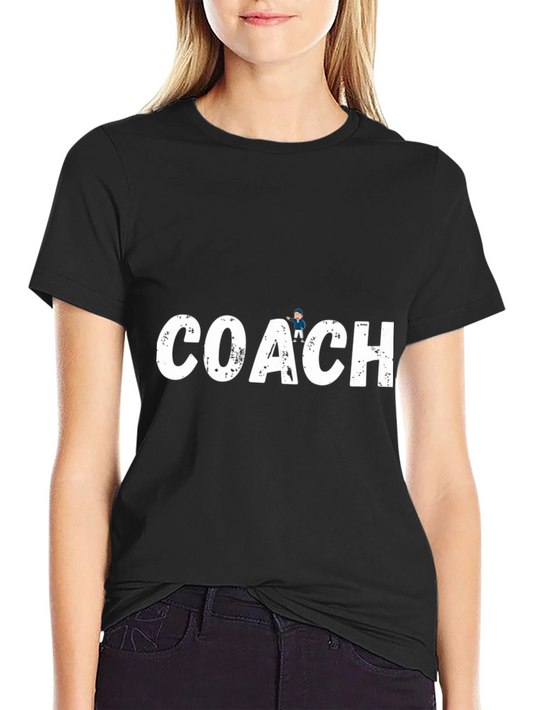 Coach Graphic T-Shirt - Soft Cotton Blend Tee