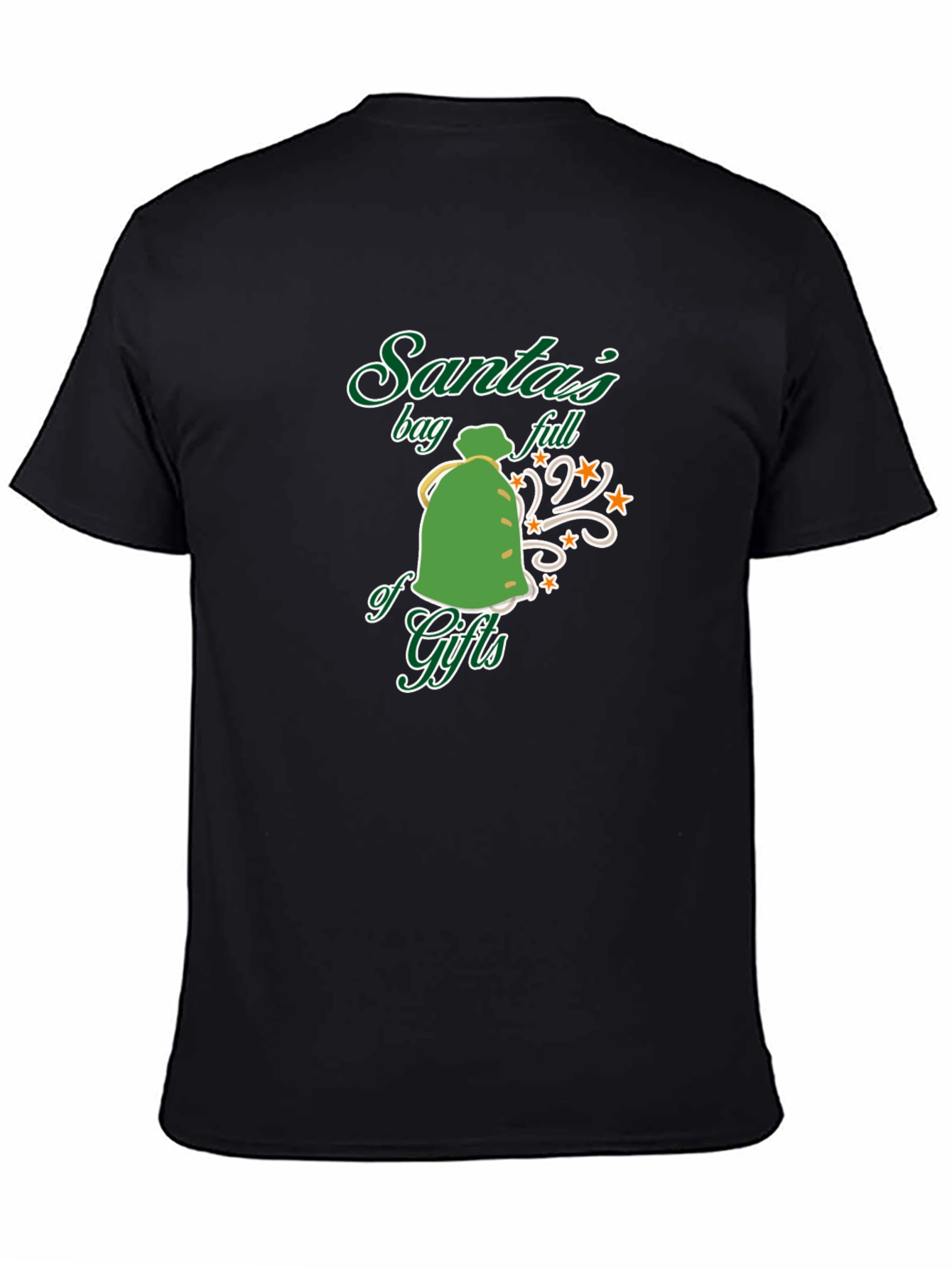 Santas Bag Full of Gifts Graphic T-Shirt