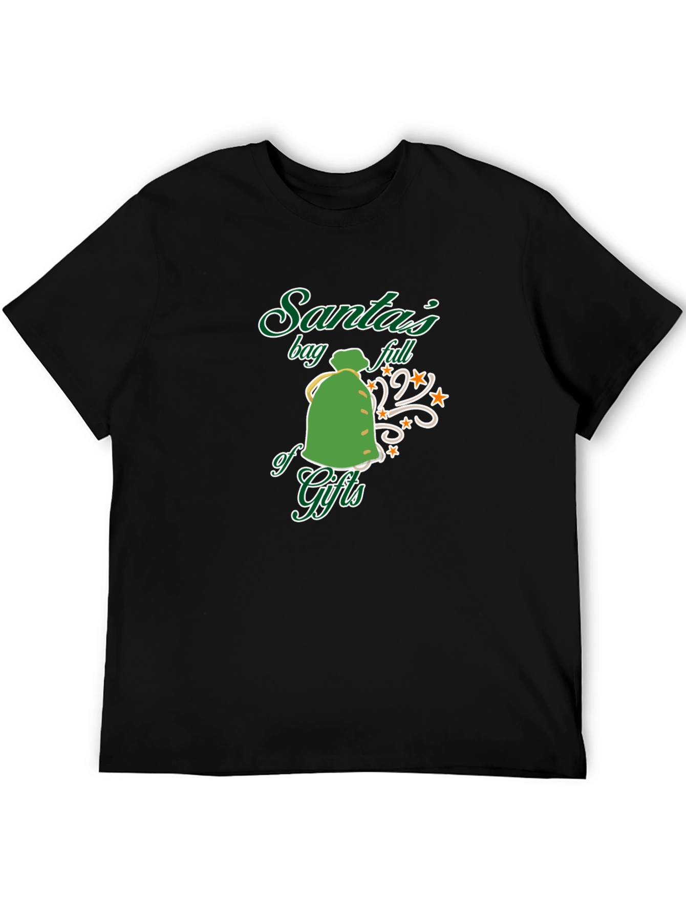 Santas Bag Full of Gifts Graphic T-Shirt