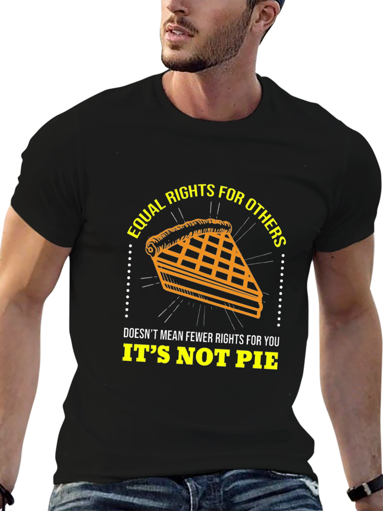 Equal Rights Its Not Pie Graphic T-Shirt