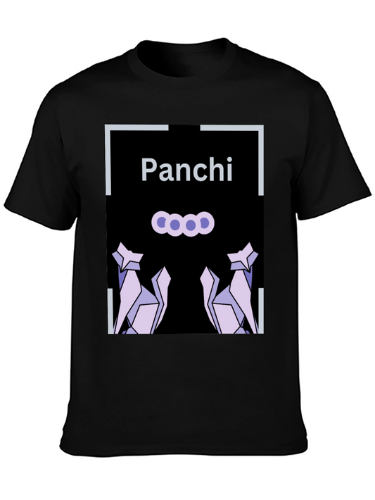 Panchi Graphic T-Shirt - Unique Abstract Design